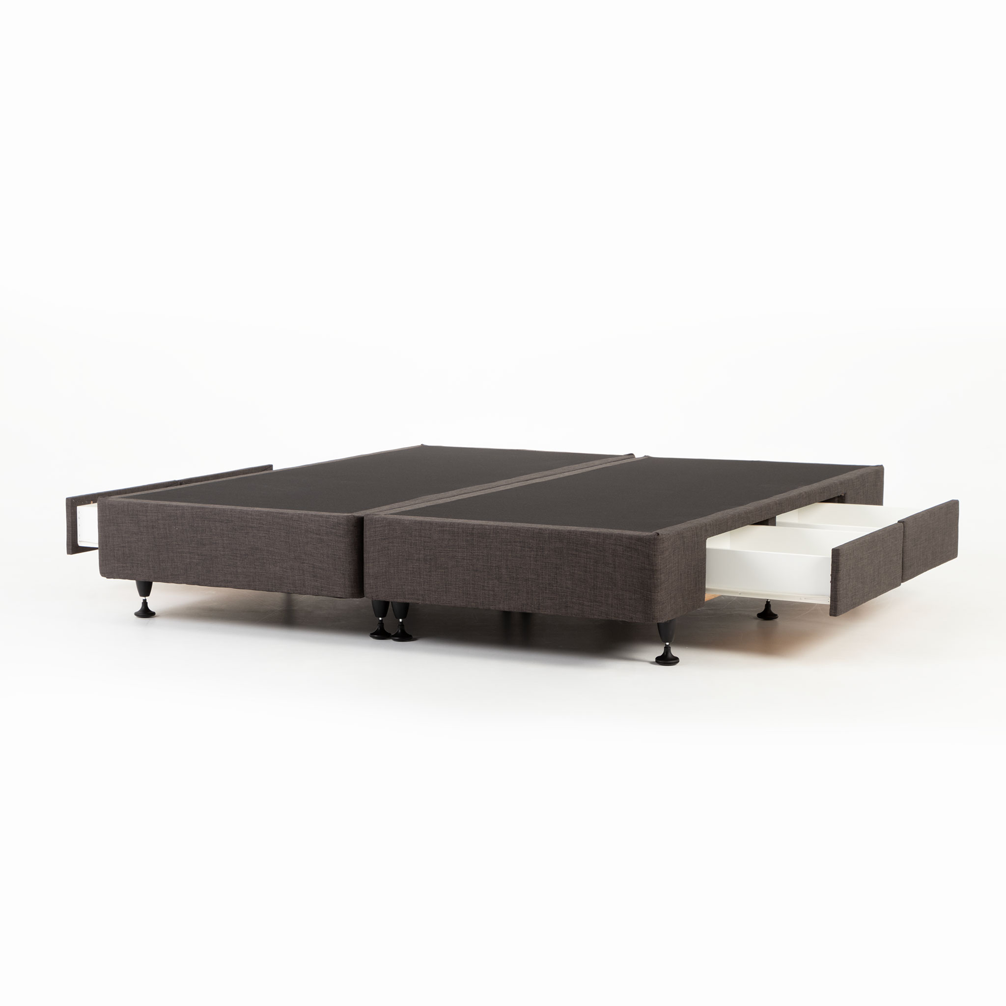 Doze 4 Drawer Mattress Base - Super King, Charcoal