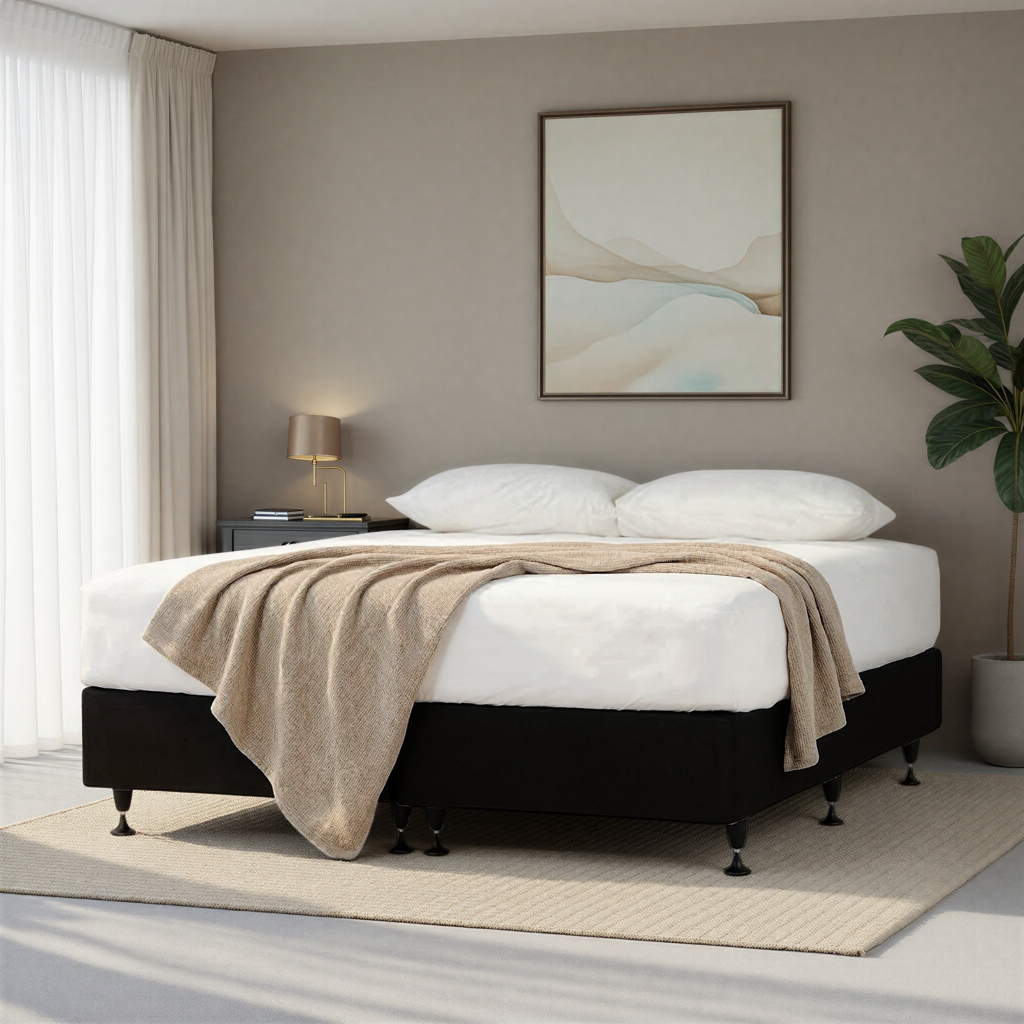 Doze Mattress Base - King, Black