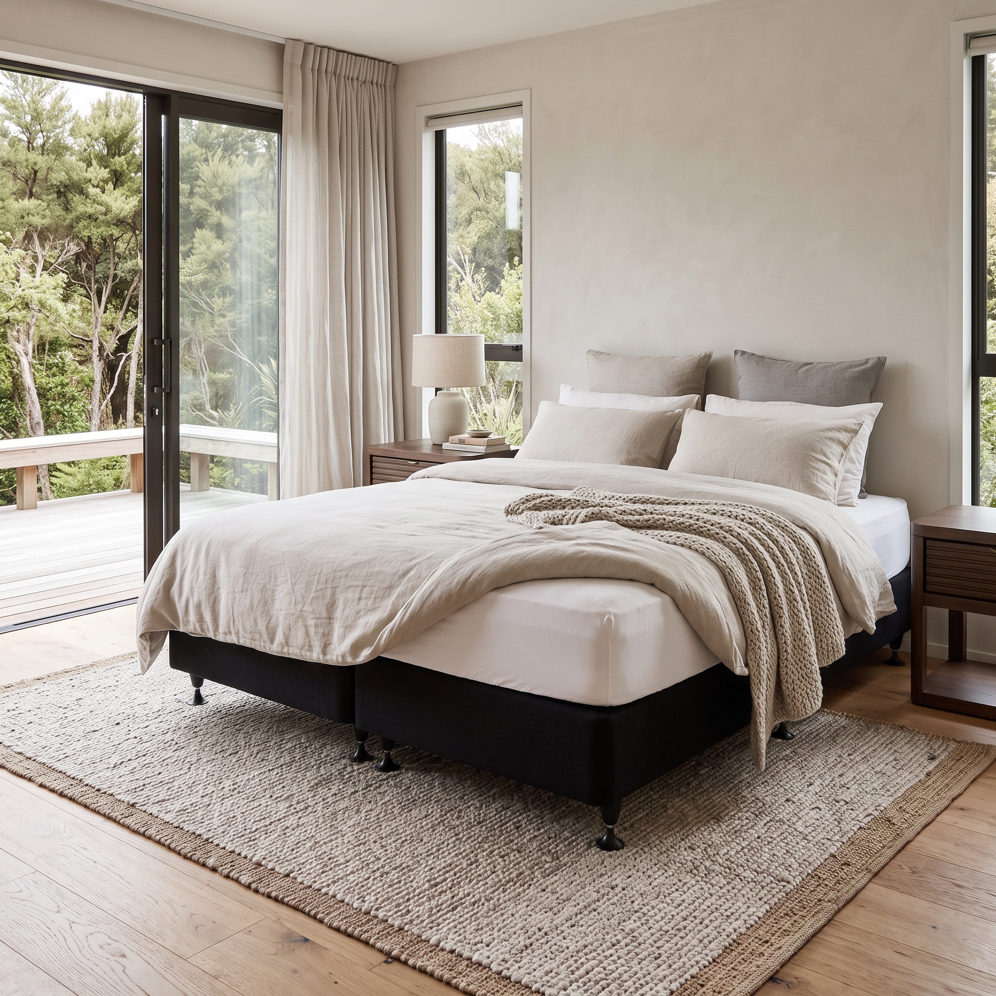 Doze Mattress Base - King, Black