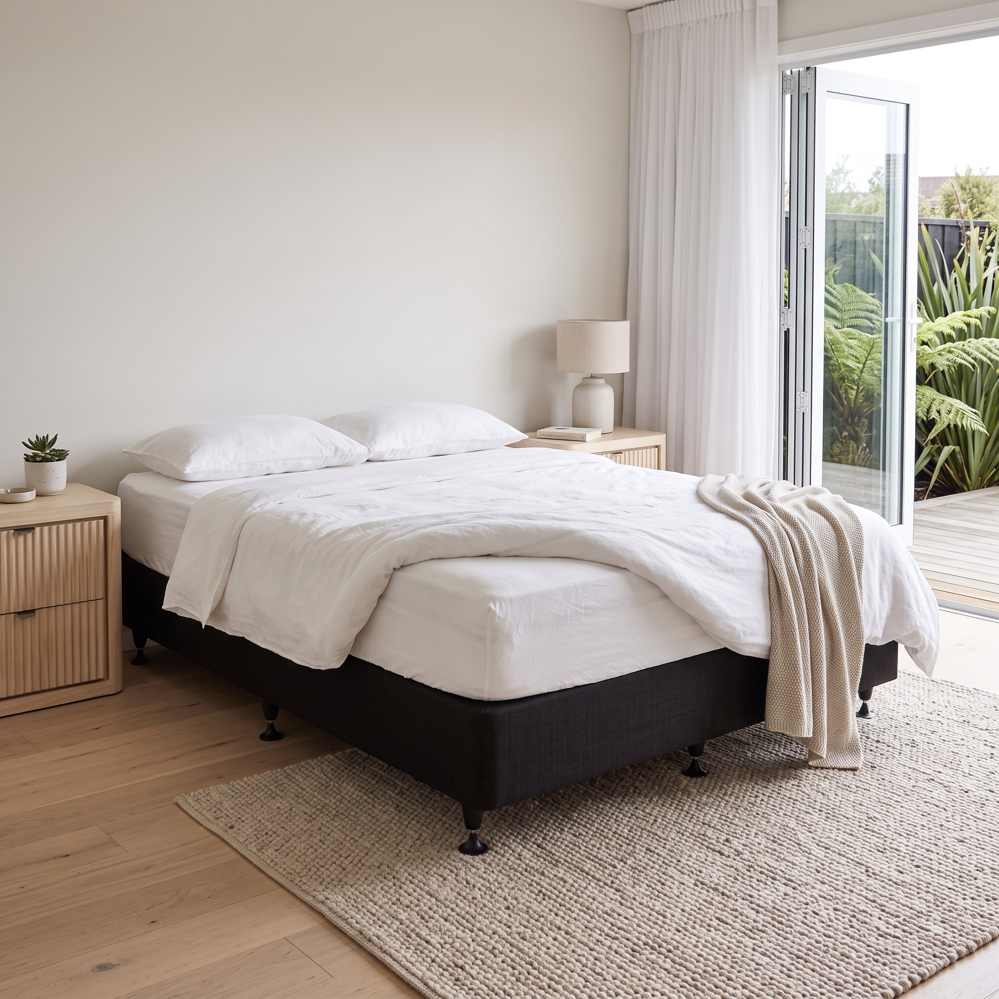 Doze Mattress Base - Queen, Black