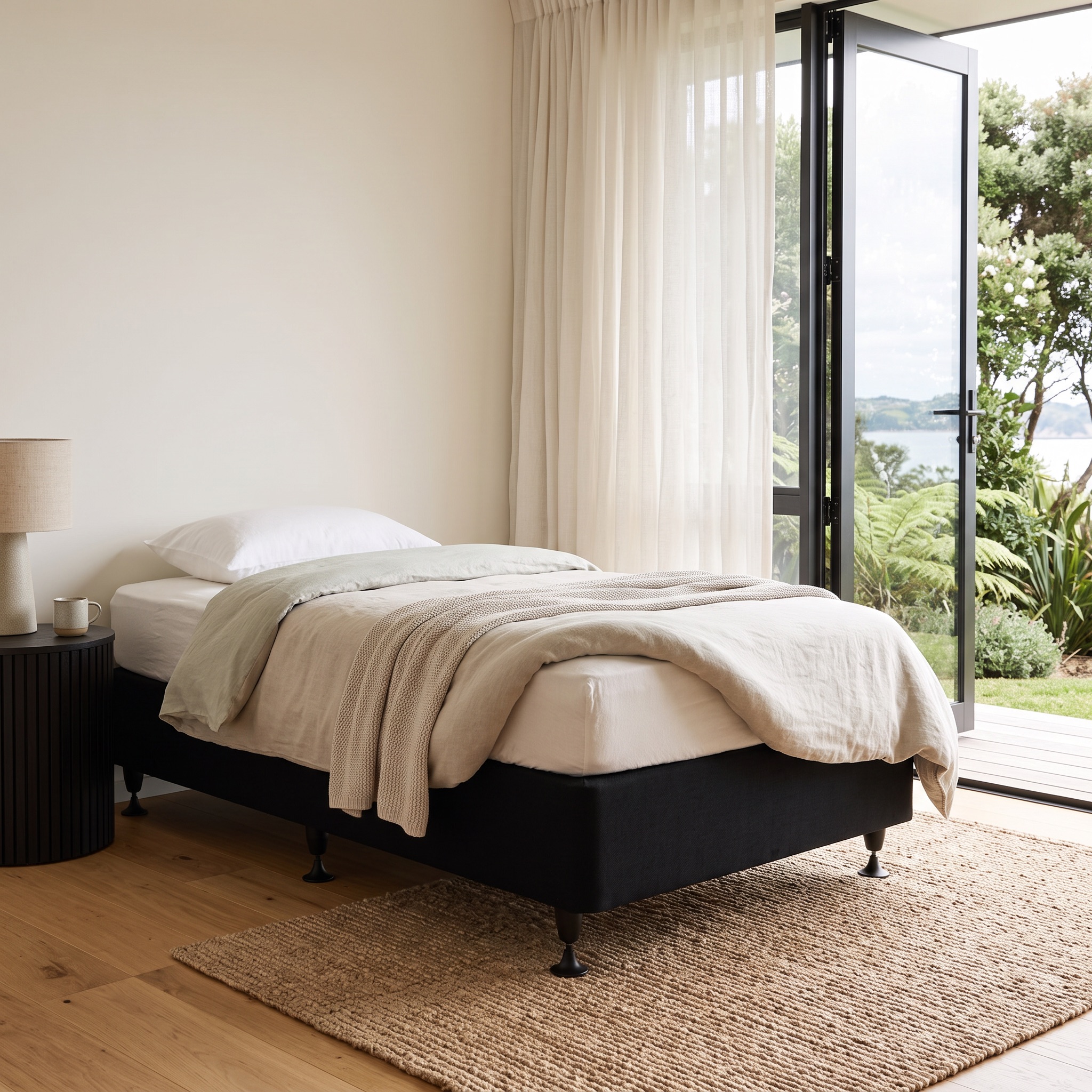 Doze Mattress Base - Single, Black