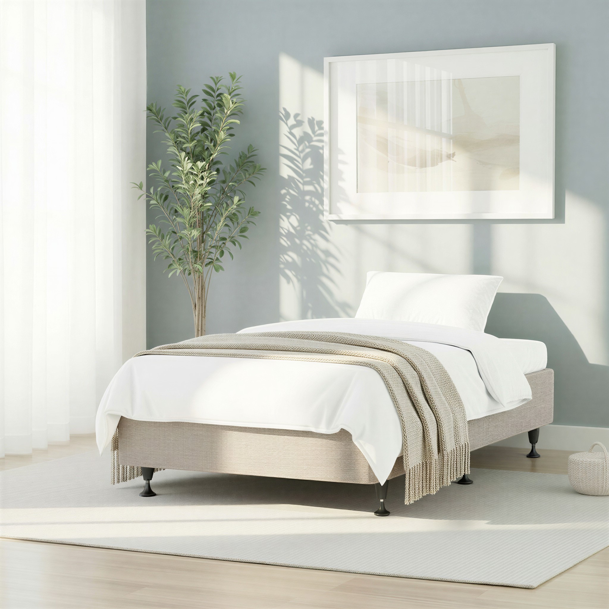 Doze Mattress Base Single, Grey