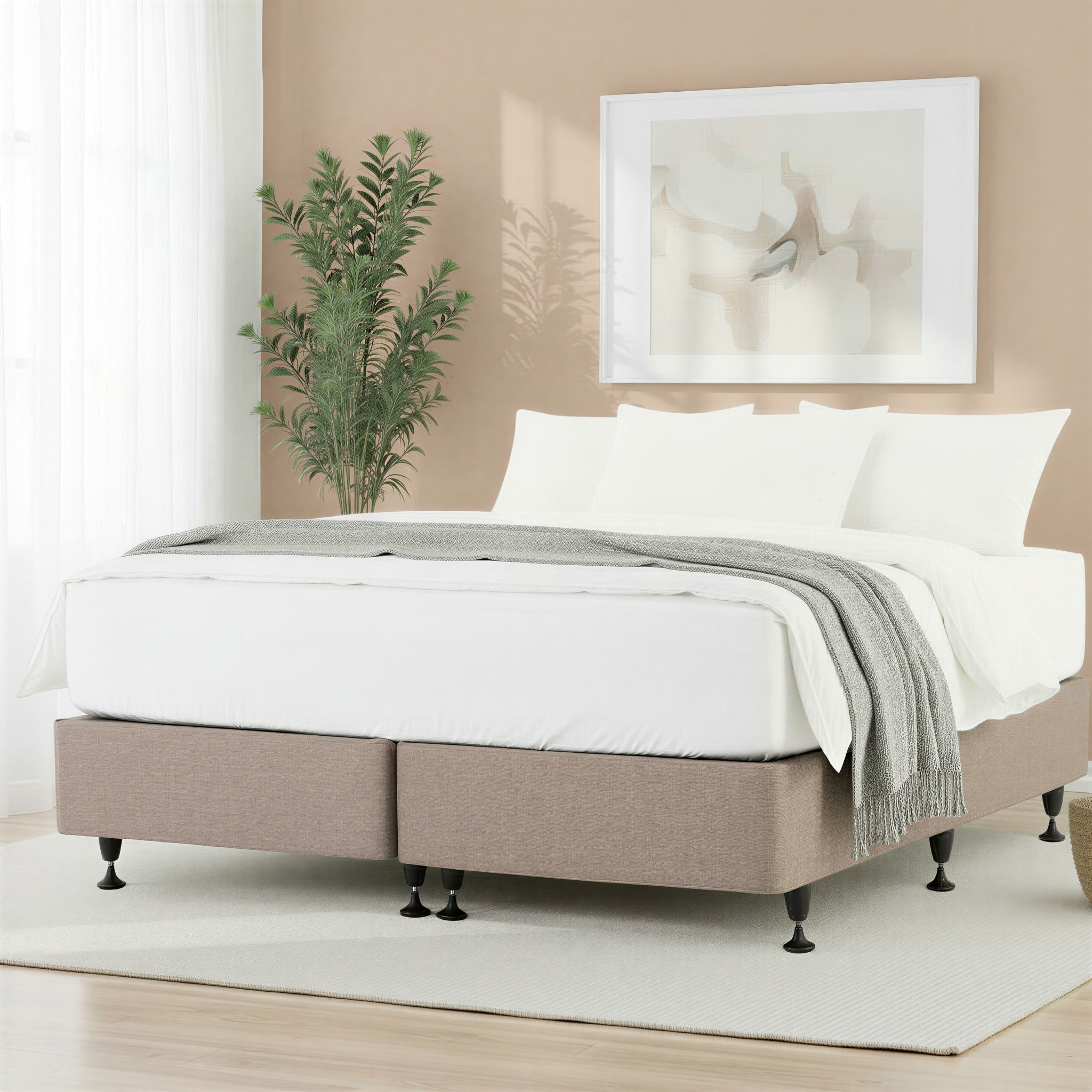 Doze Mattress Base Super King, Grey