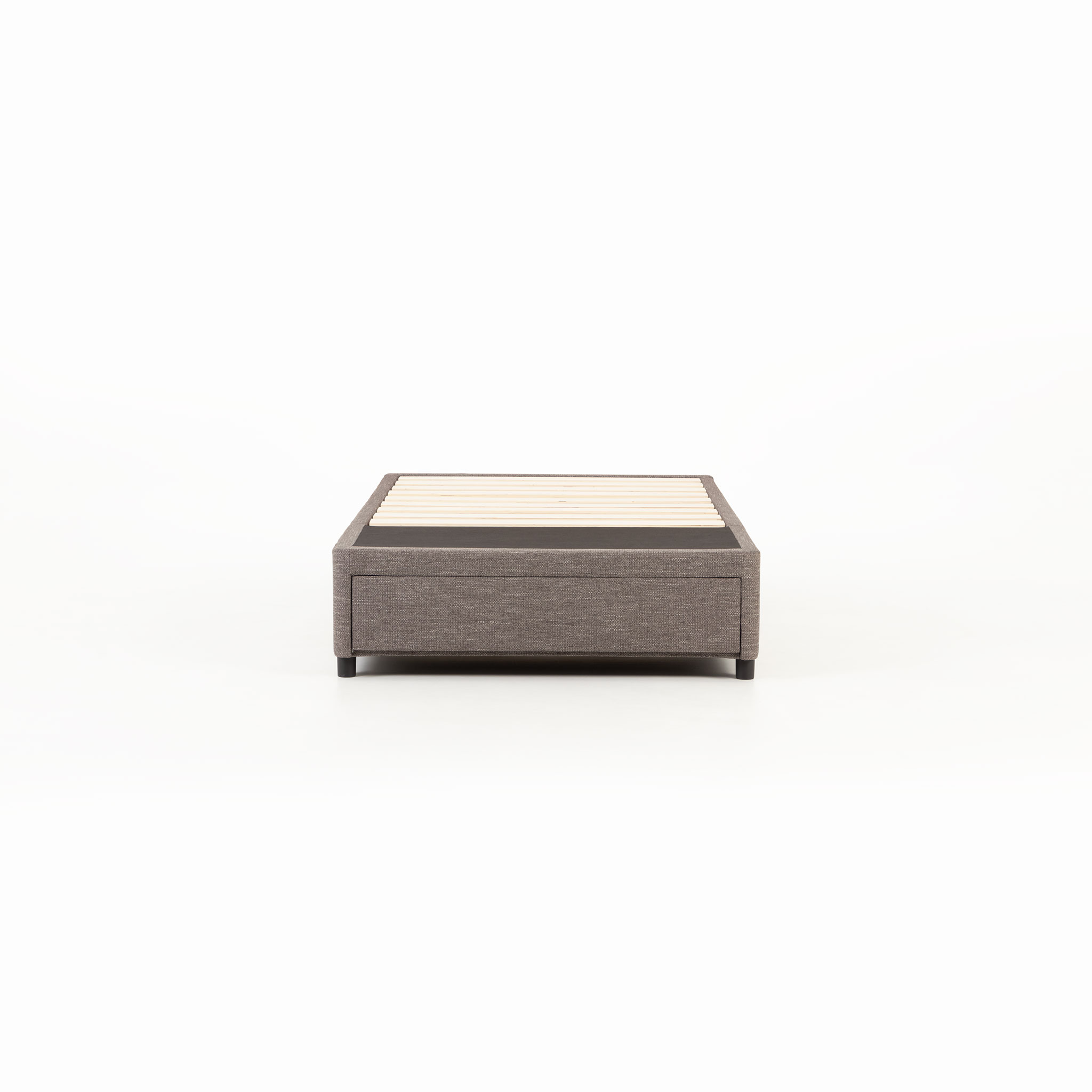 Kitset Draw 1 Drawer Mattress Base - Single, Dark Grey