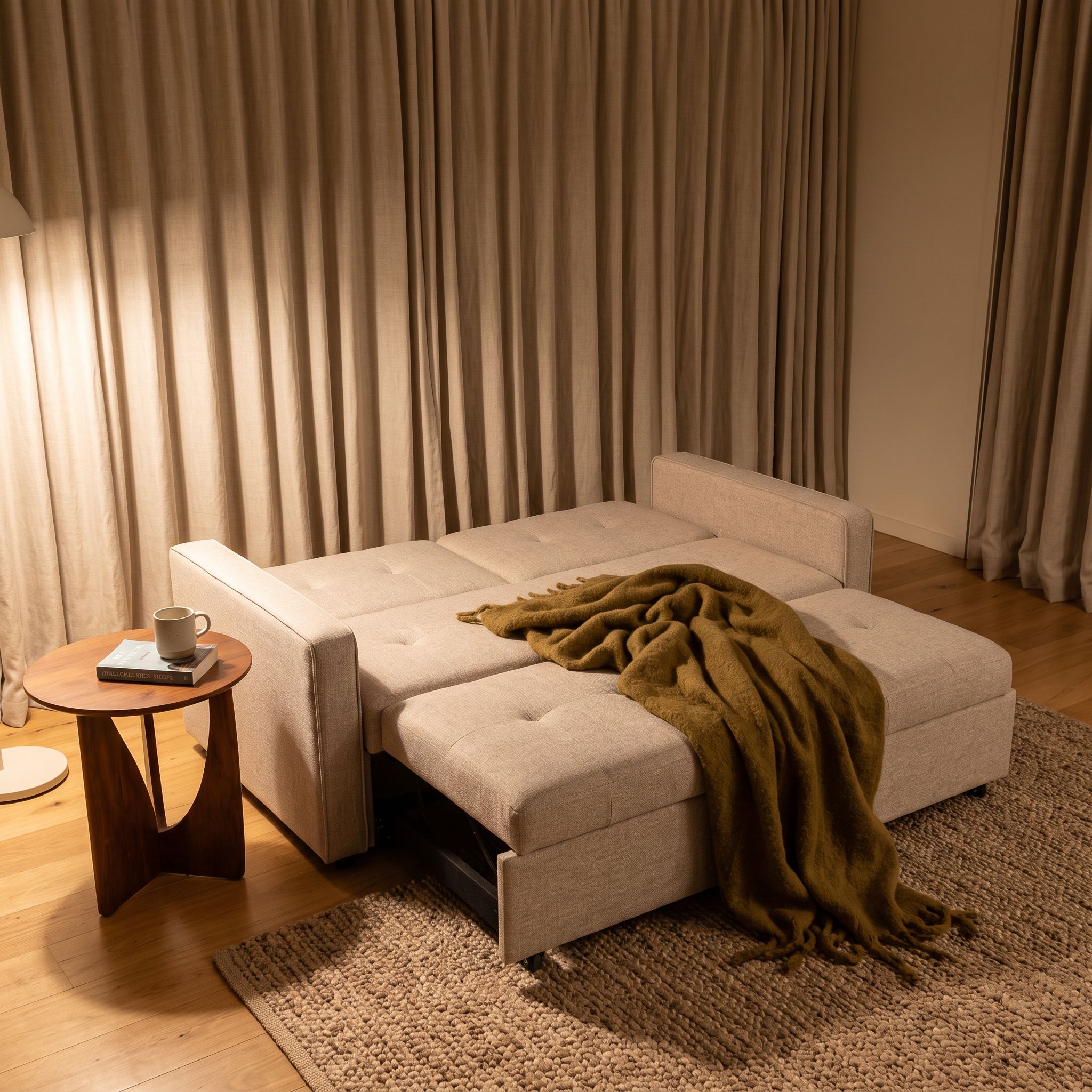 Dylan Sofa Bed, Natural