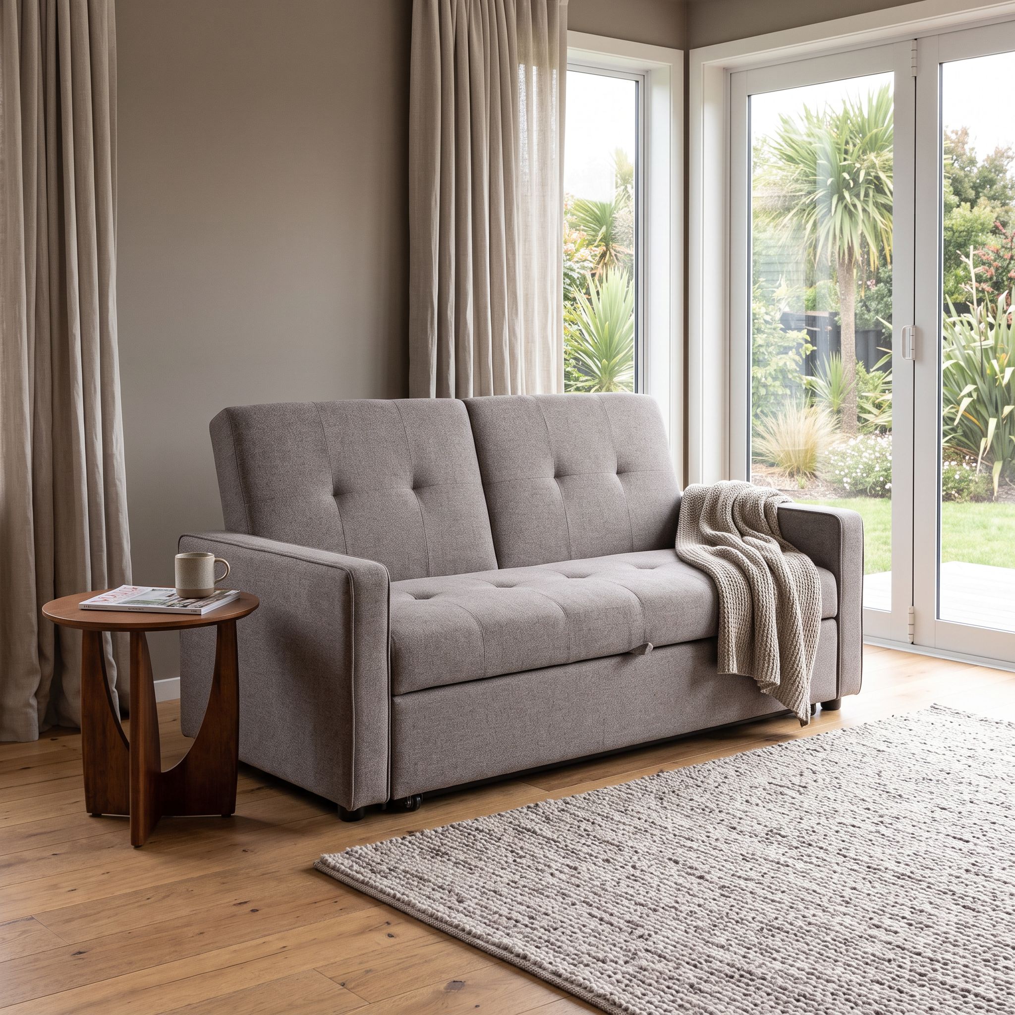 Dylan Sofa Bed, Dark Grey