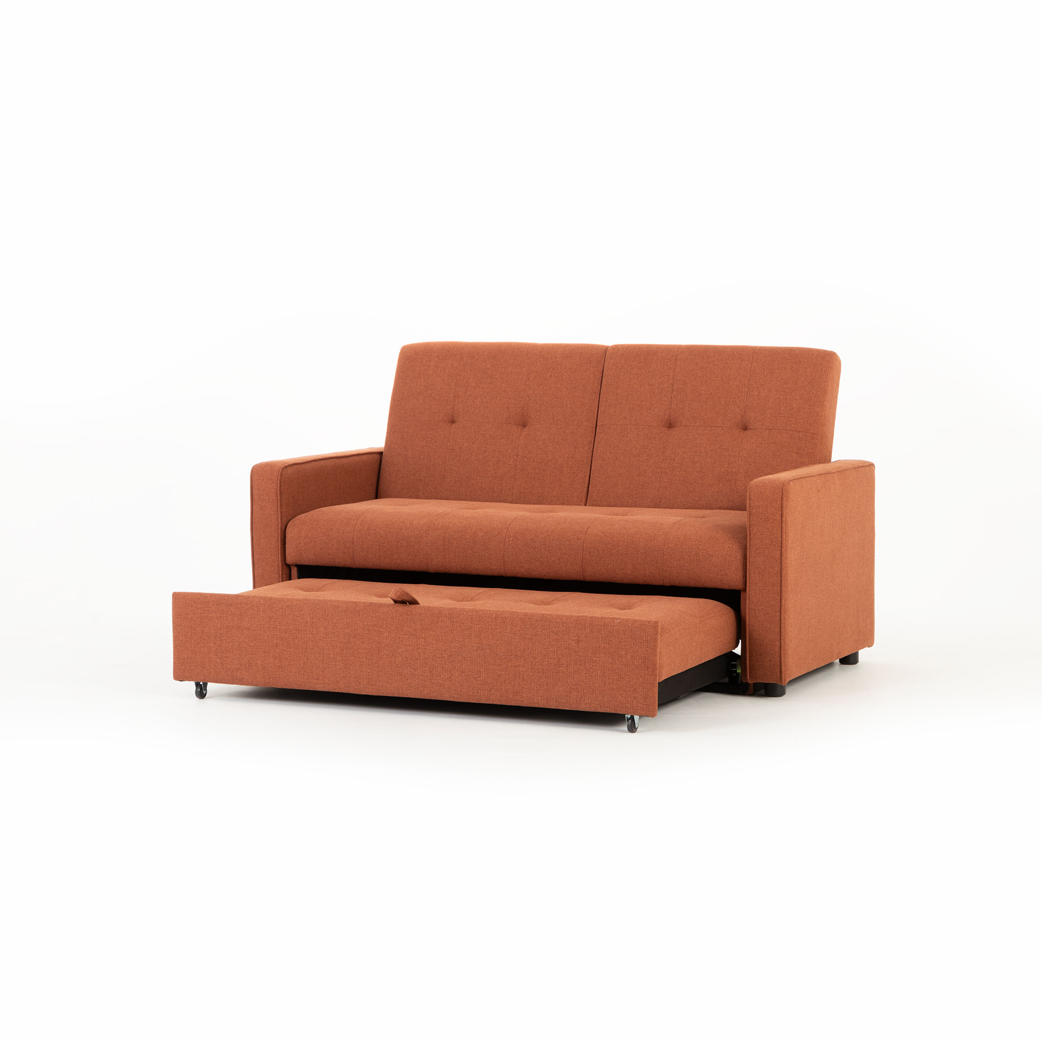 Dylan Sofa Bed, Rust