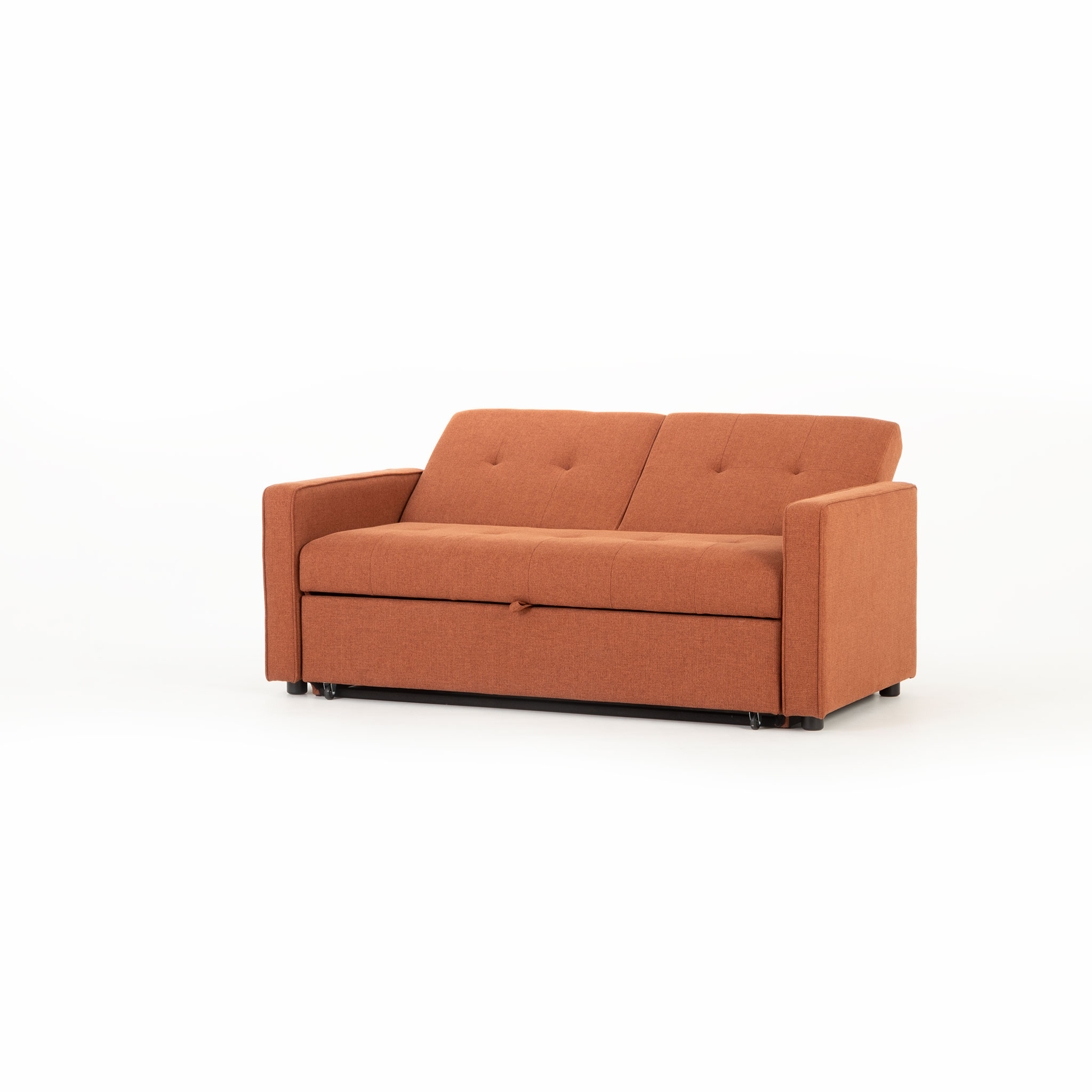 Dylan Sofa Bed, Rust