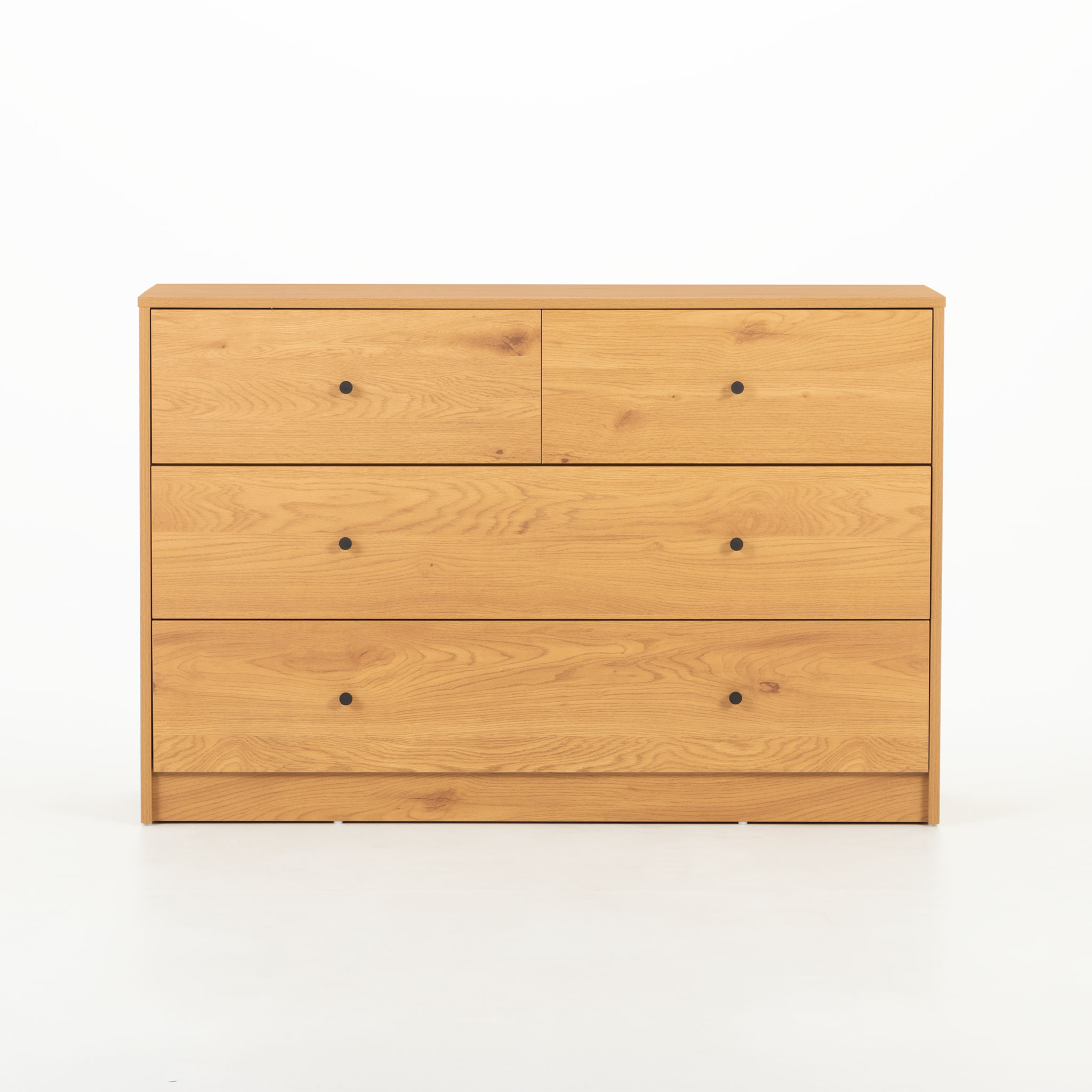 Elliot 4 Drawer Lowboy, Wild Oak