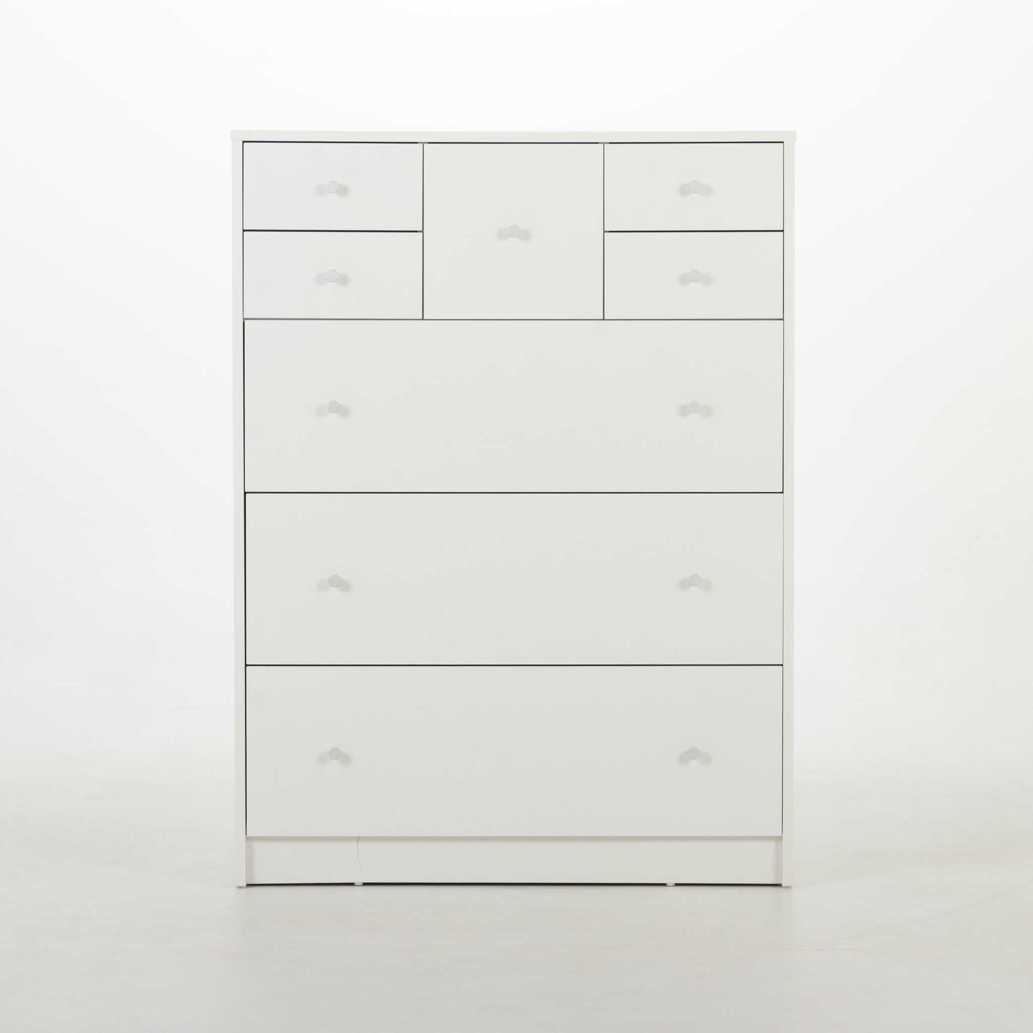 Elliot 8 Drawer Scotch Chest, White
