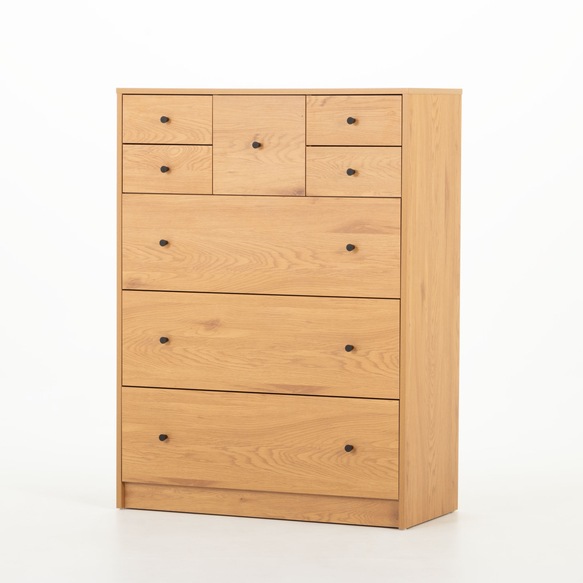 Elliot 8 Drawer Scotch Chest, Wild Oak