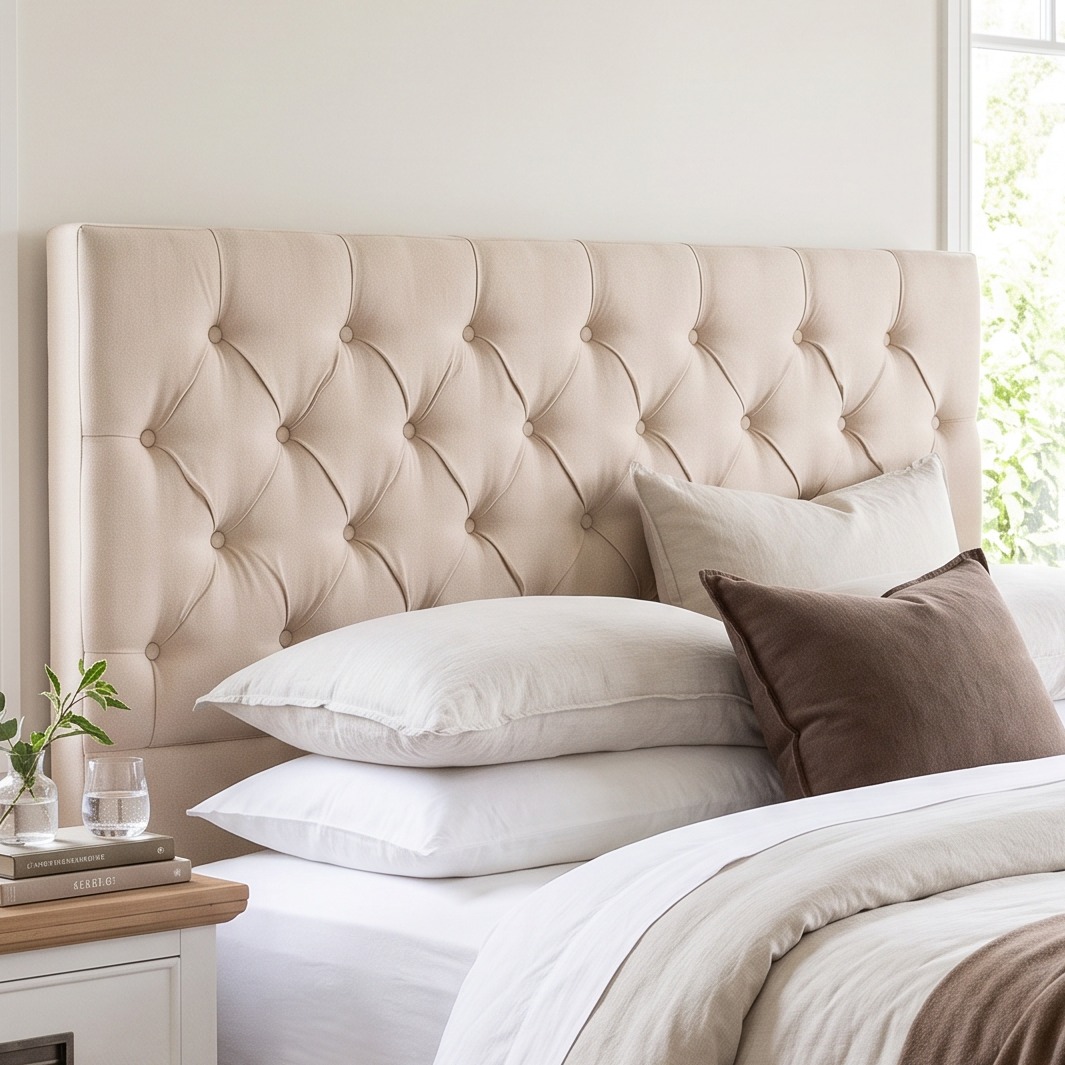 Jayden Double/Queen Headboard, Oatmeal
