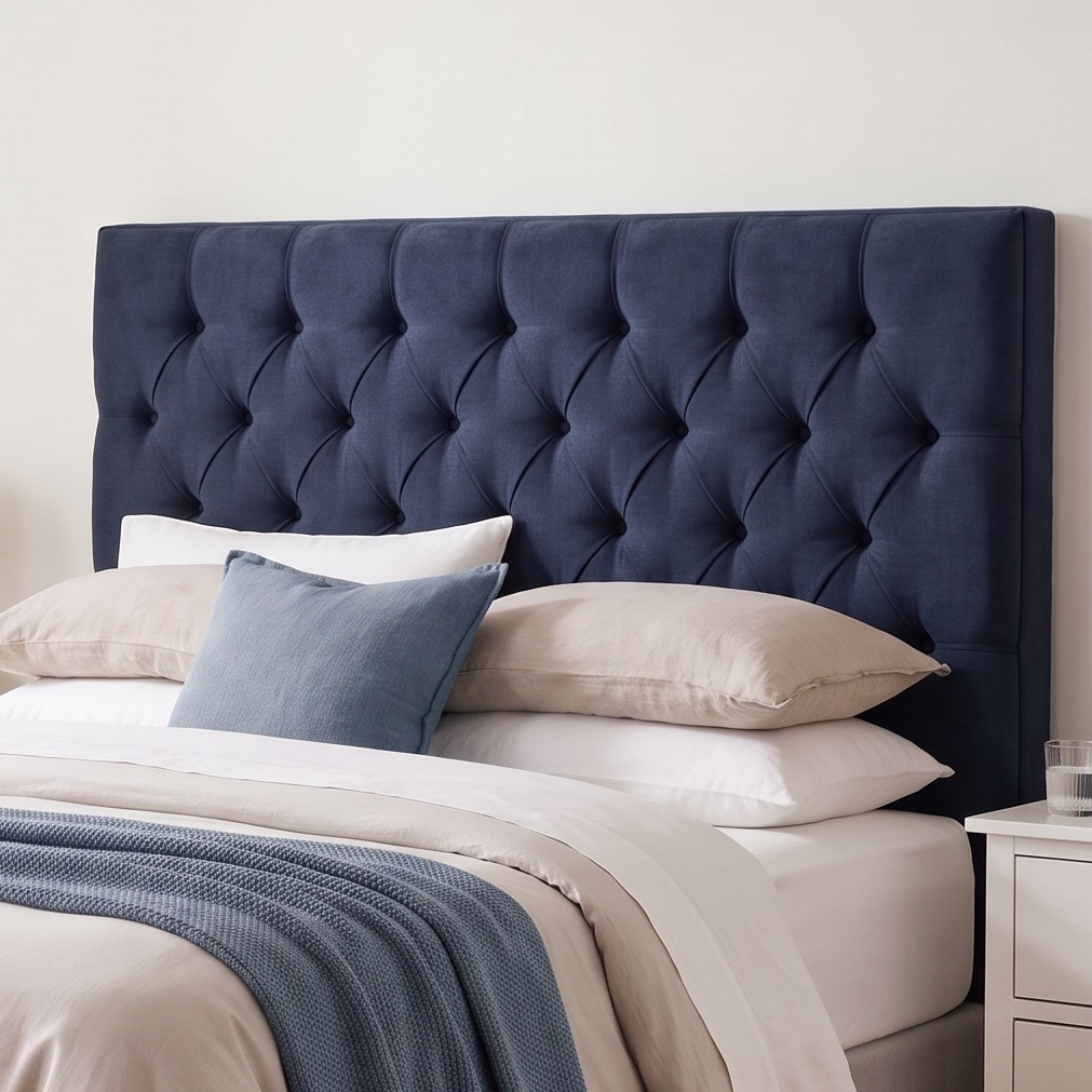 Jayden Double/Queen Headboard, Navy
