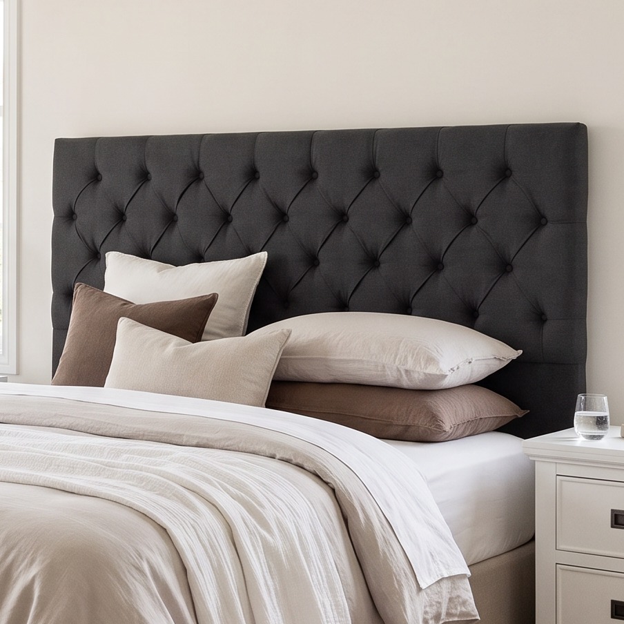 Jayden King/Super King Headboard, Black