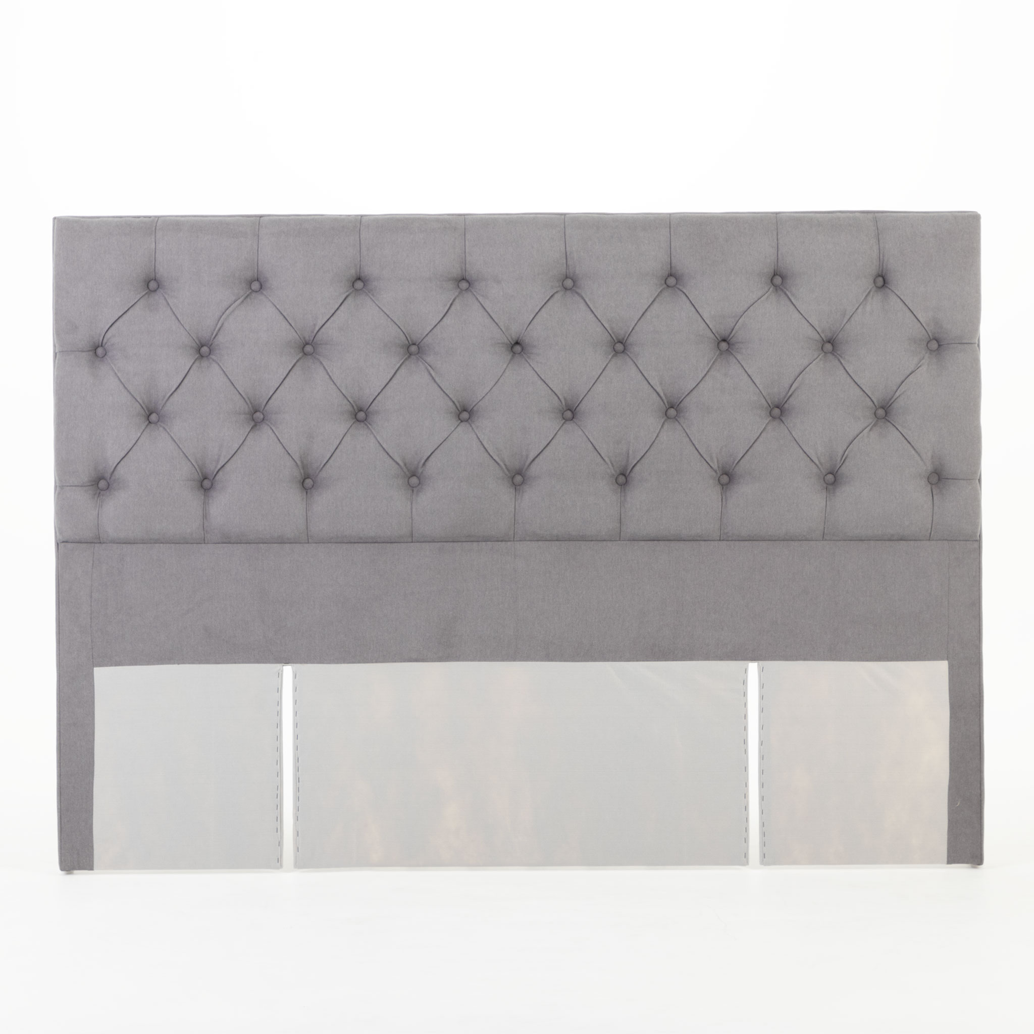 Jayden King/Super King Headboard, Light Grey