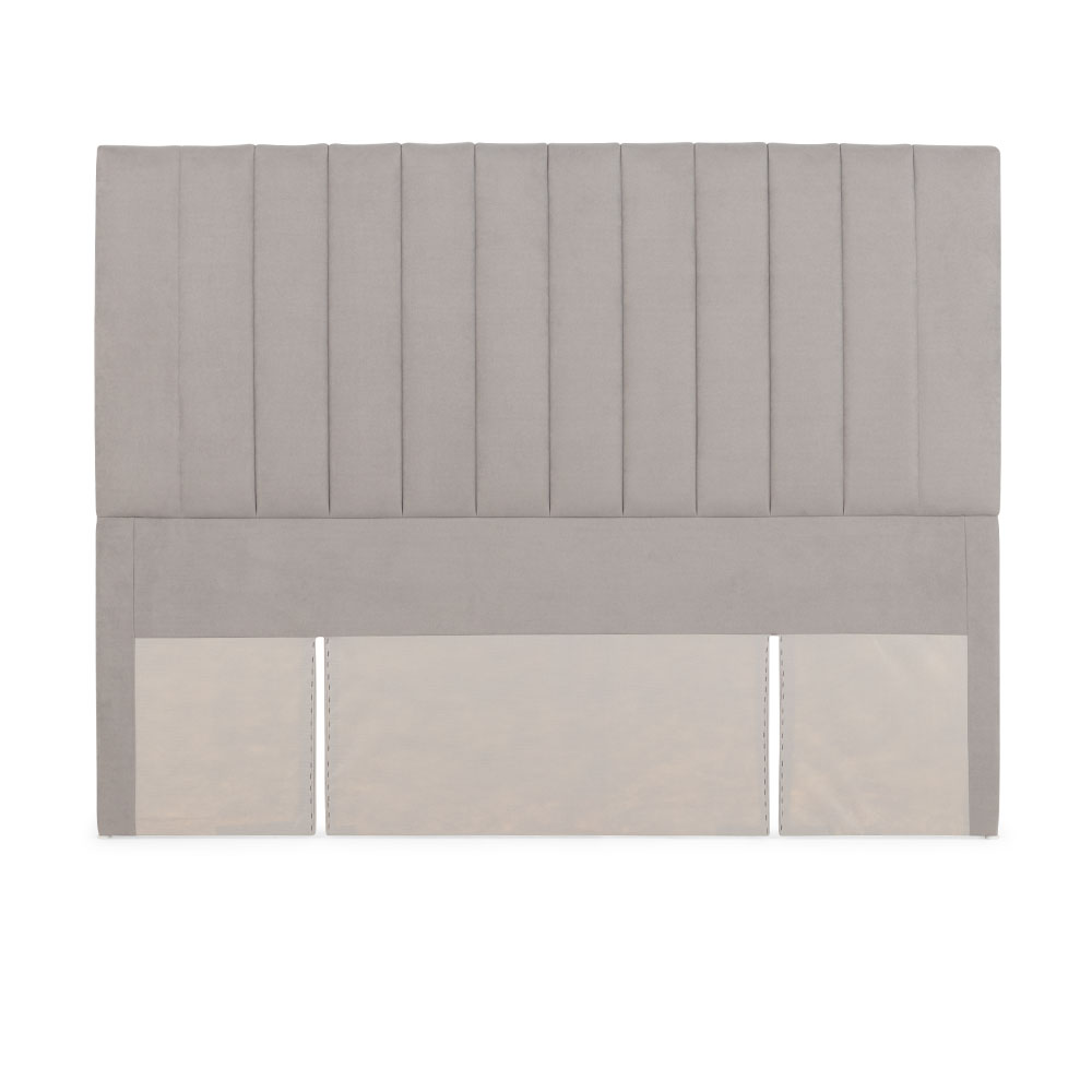 Benson King/Super King Headboard, Light Grey