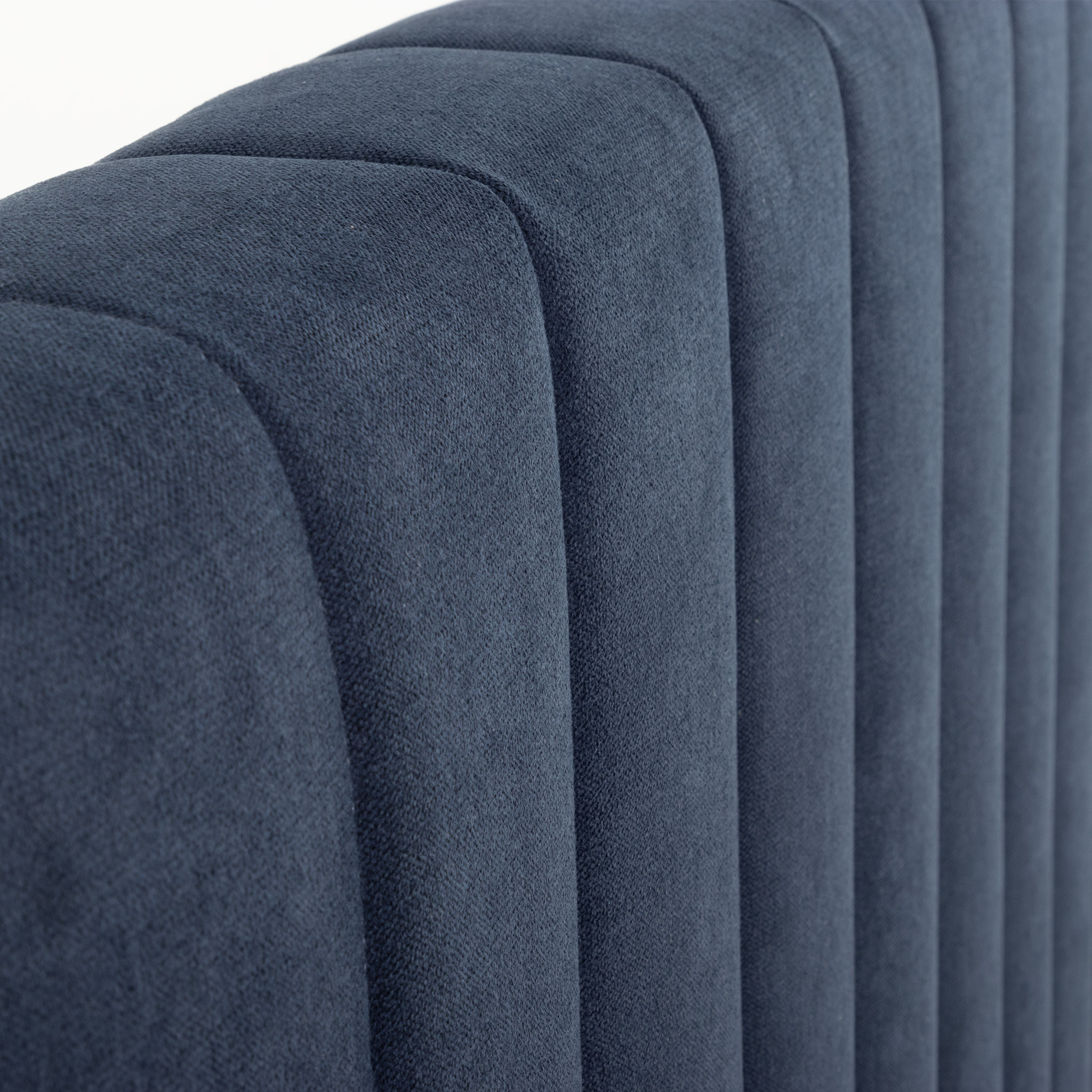 Adley King/Super King Headboard, Navy