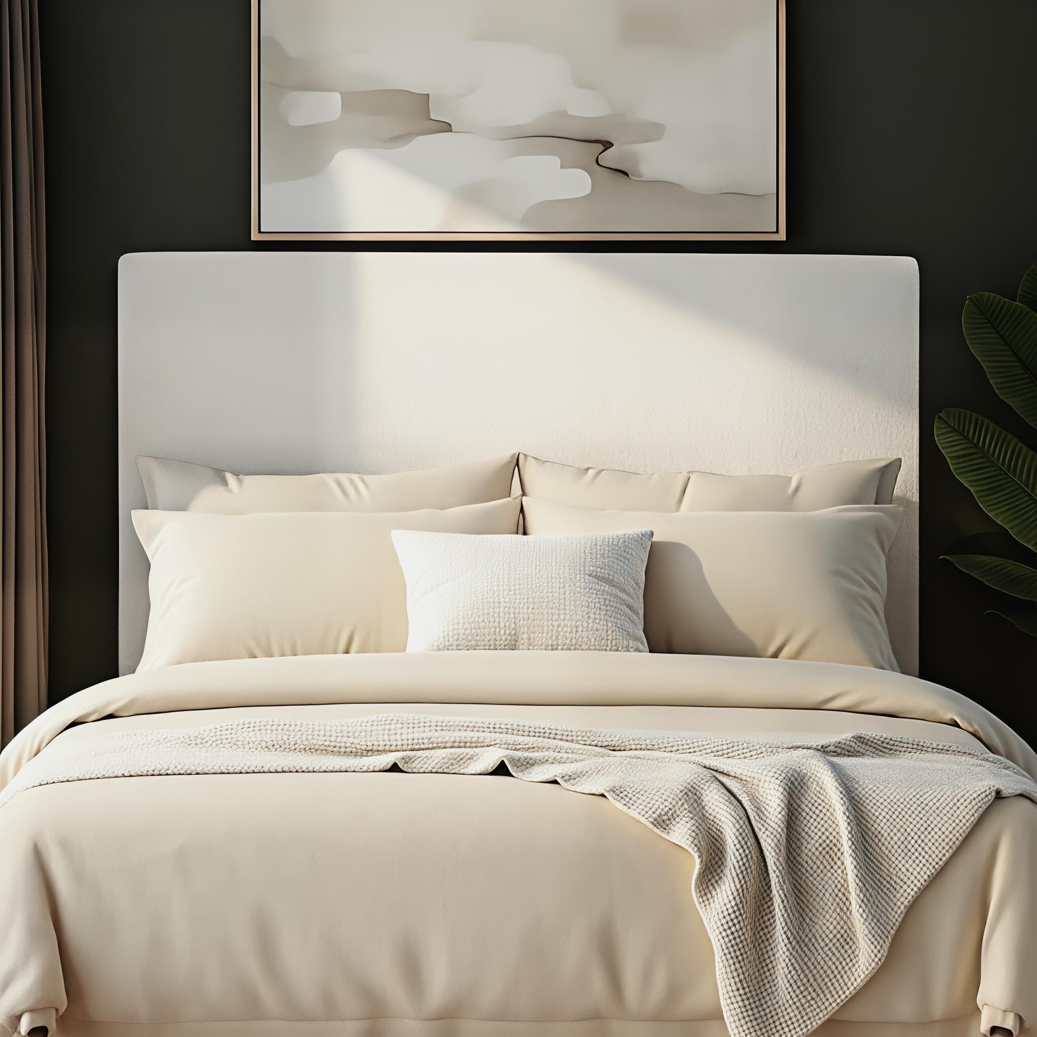 Raine Double / Queen Headboard, Cream