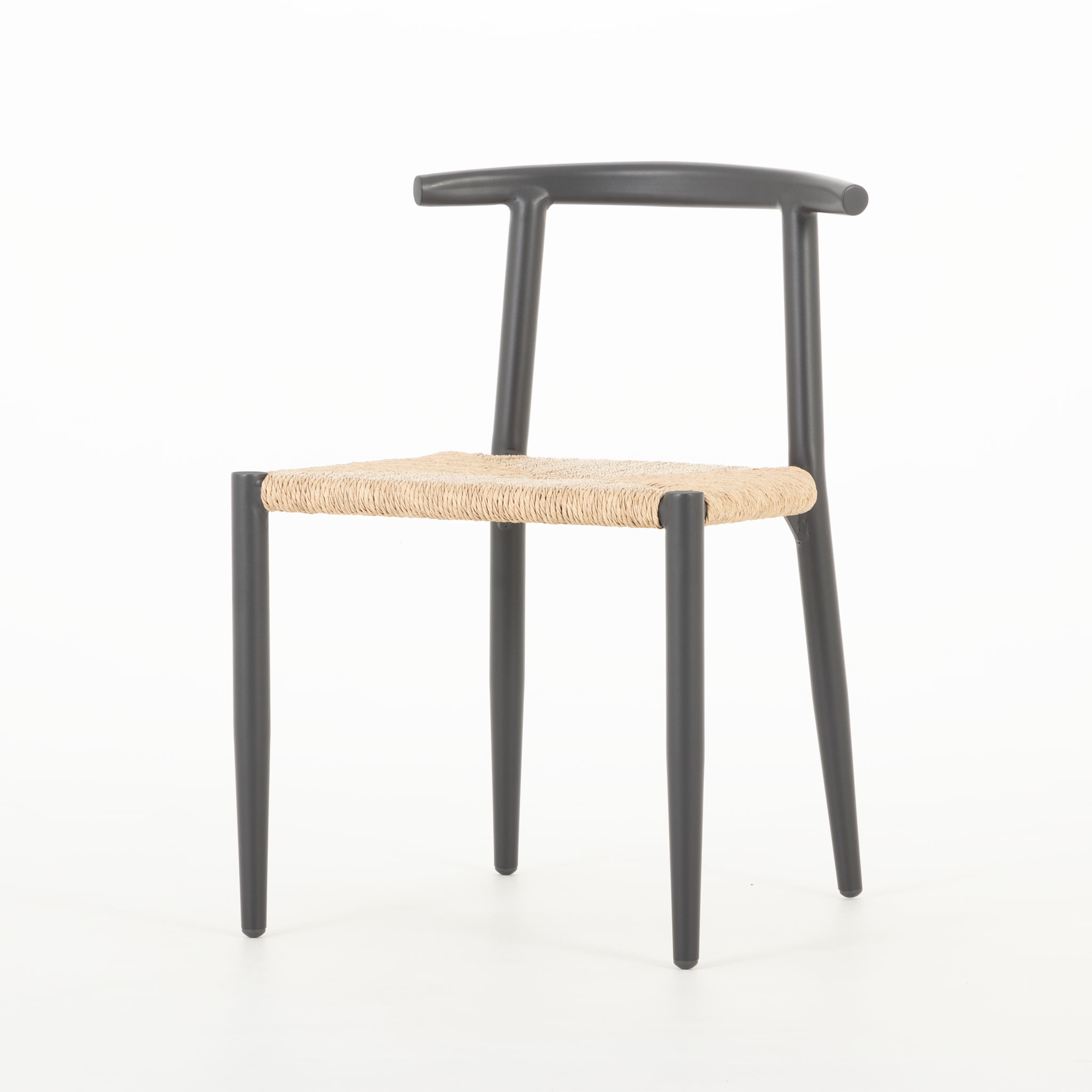 Katana Outdoor Dining Chair, Gunmetal