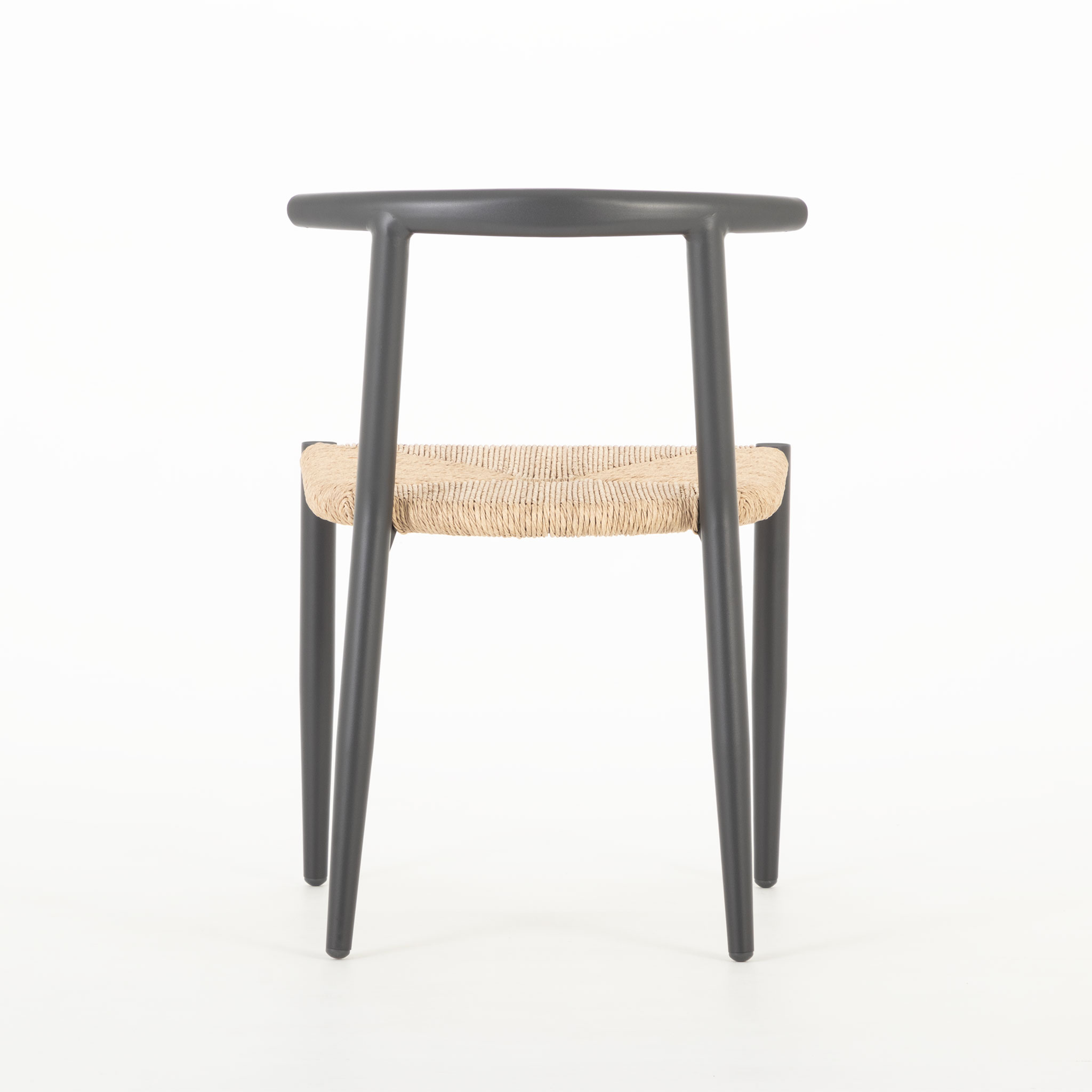 Katana Outdoor Dining Chair, Gunmetal