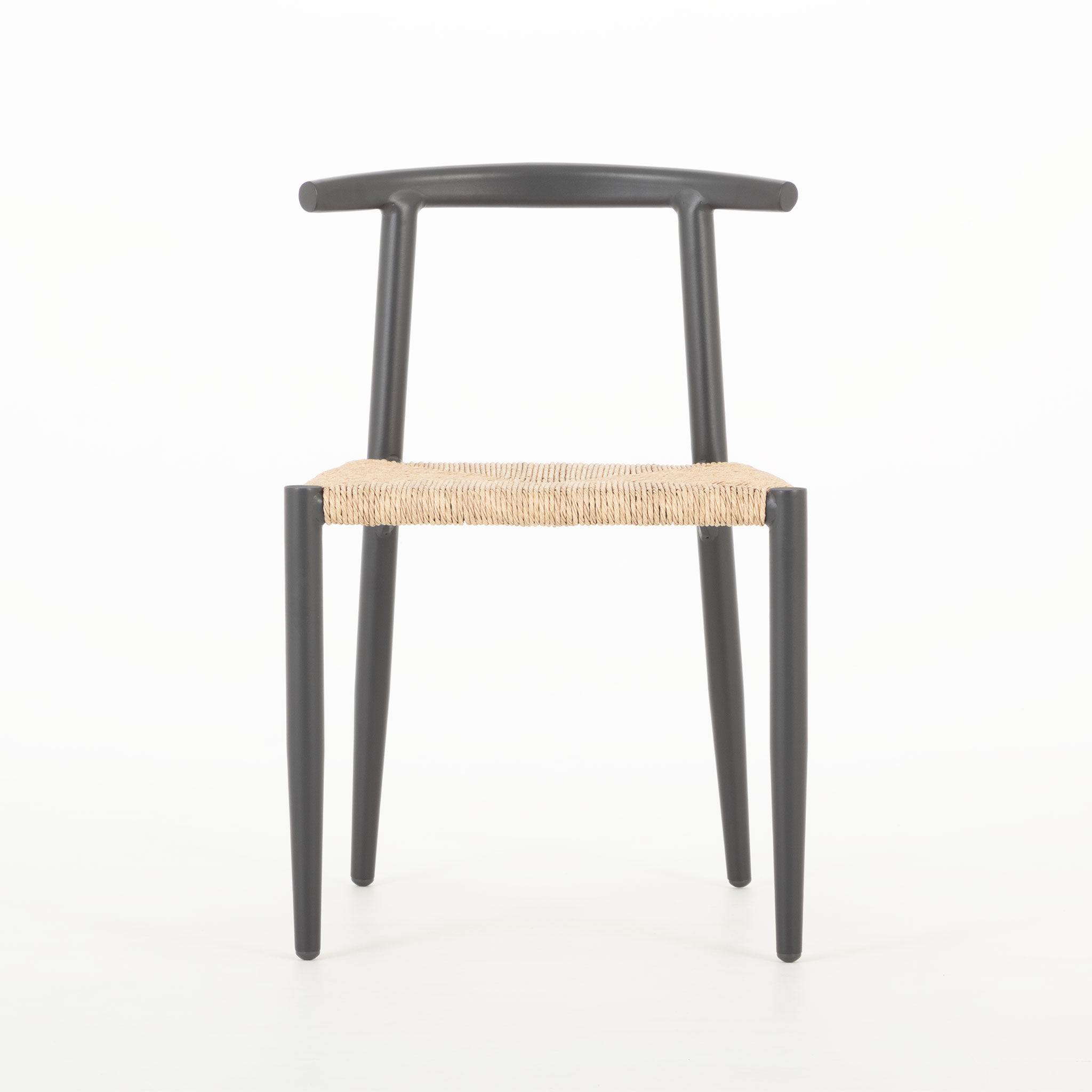 Katana Outdoor Dining Chair, Gunmetal