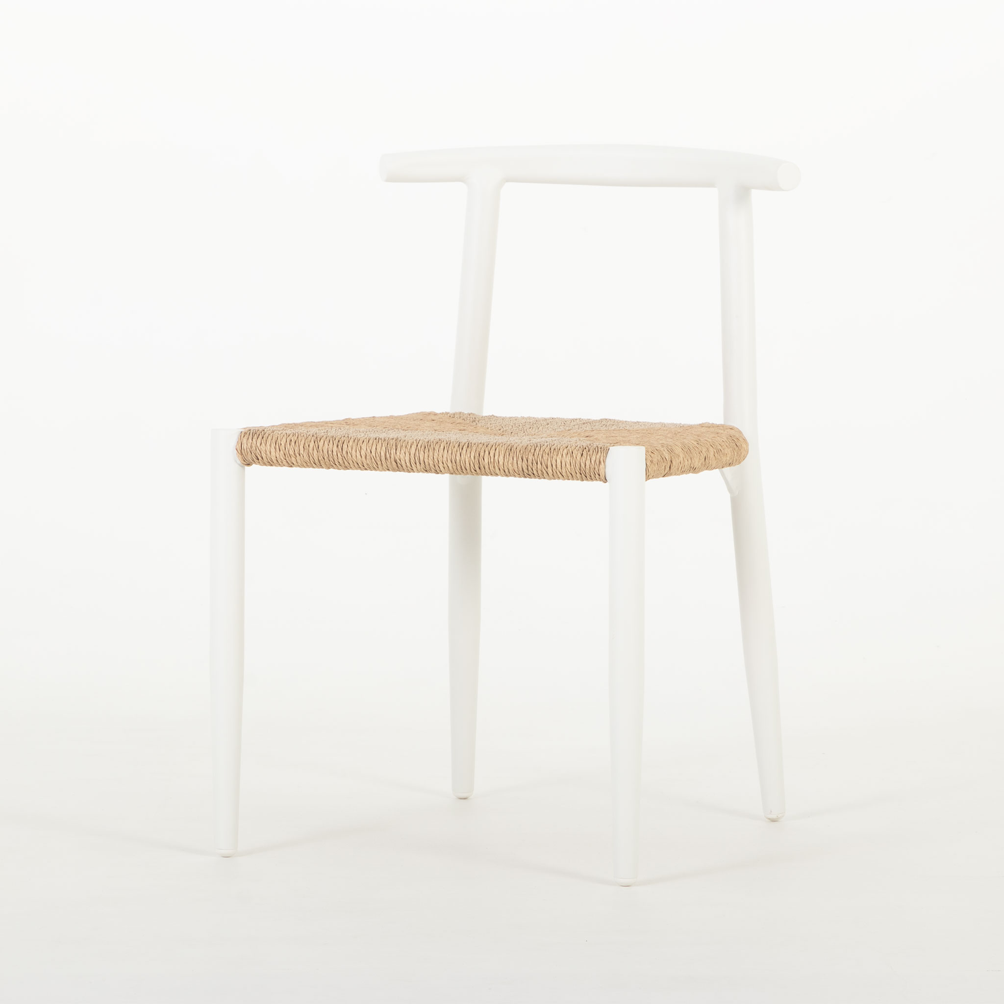 Katana Outdoor Dining Chair, White