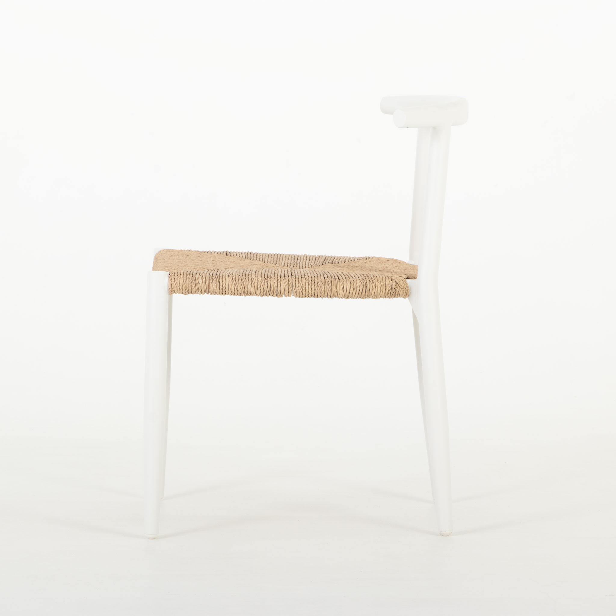 Katana Outdoor Dining Chair, White