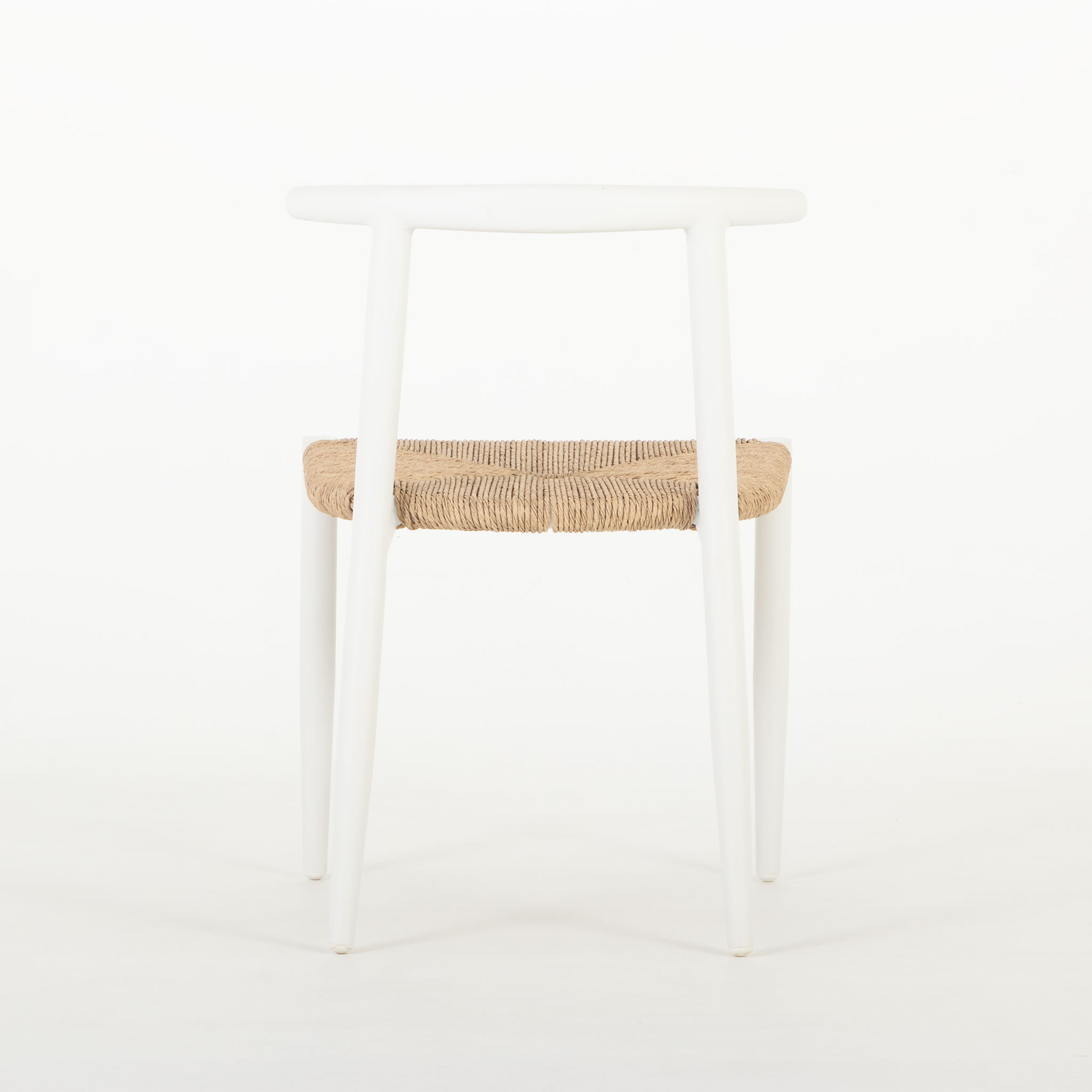 Katana Outdoor Dining Chair, White
