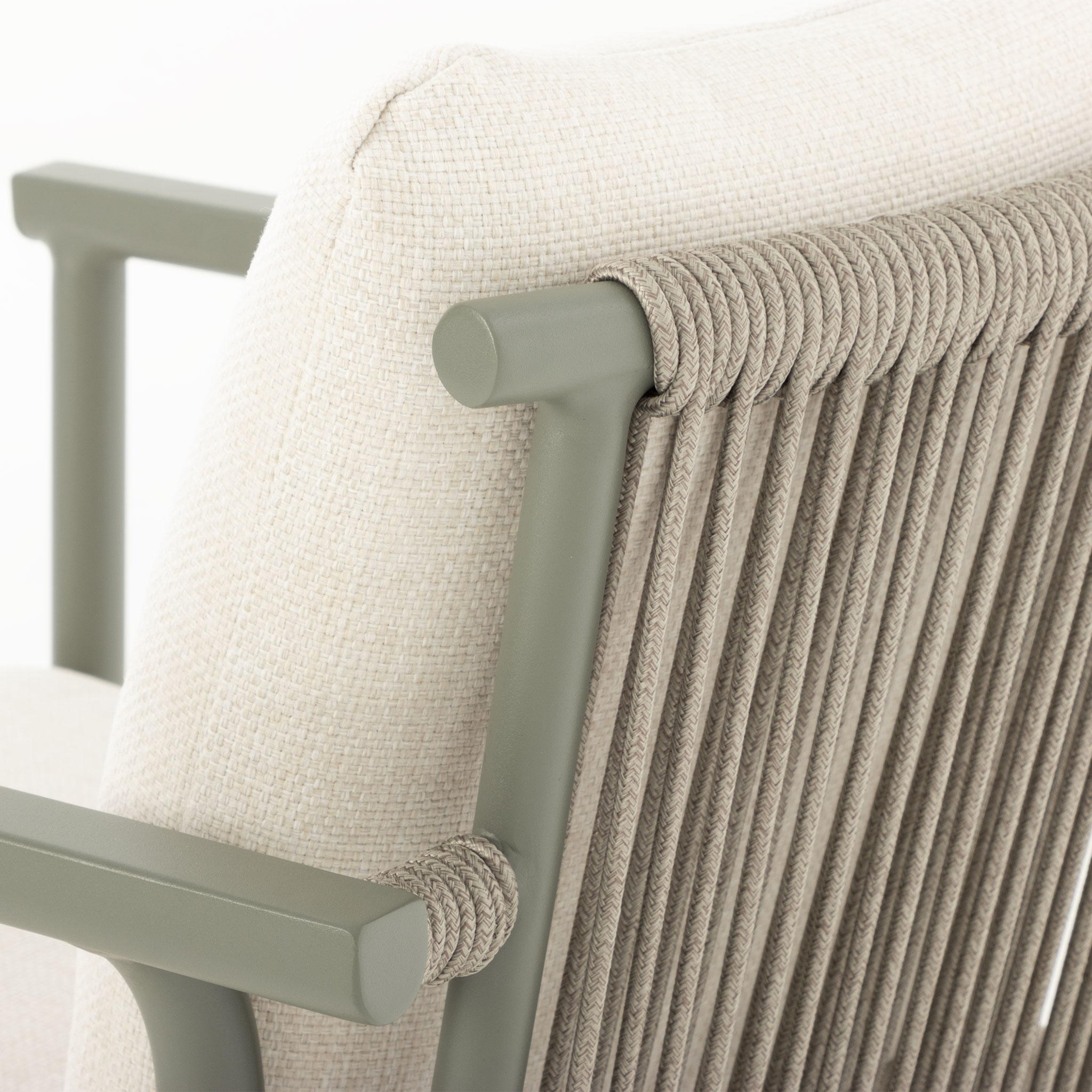 Como Outdoor Dining Chair, Green