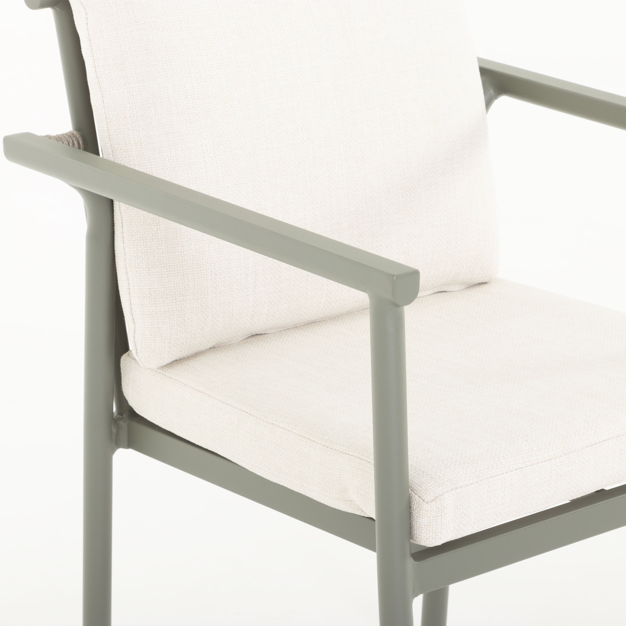 Como Outdoor Dining Chair, Green