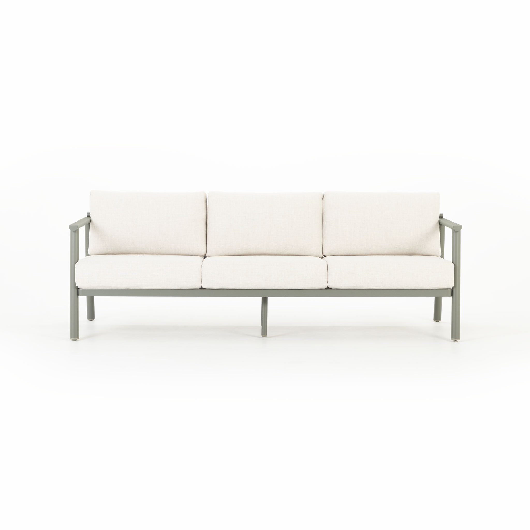Como Outdoor 3 Seater, Green