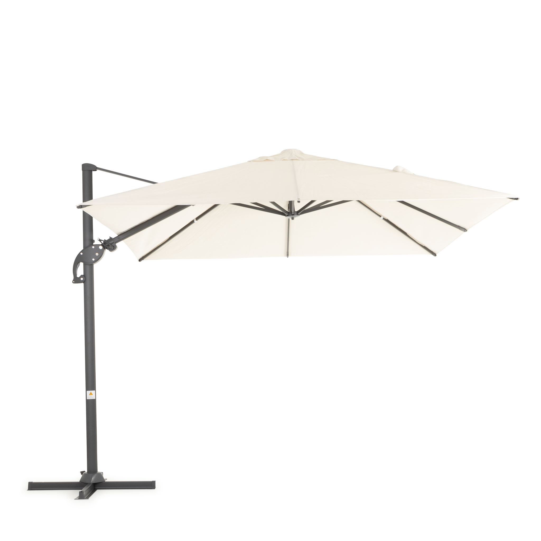 Laredo Outdoor Cantilever Umbrella - W300, Oatmeal