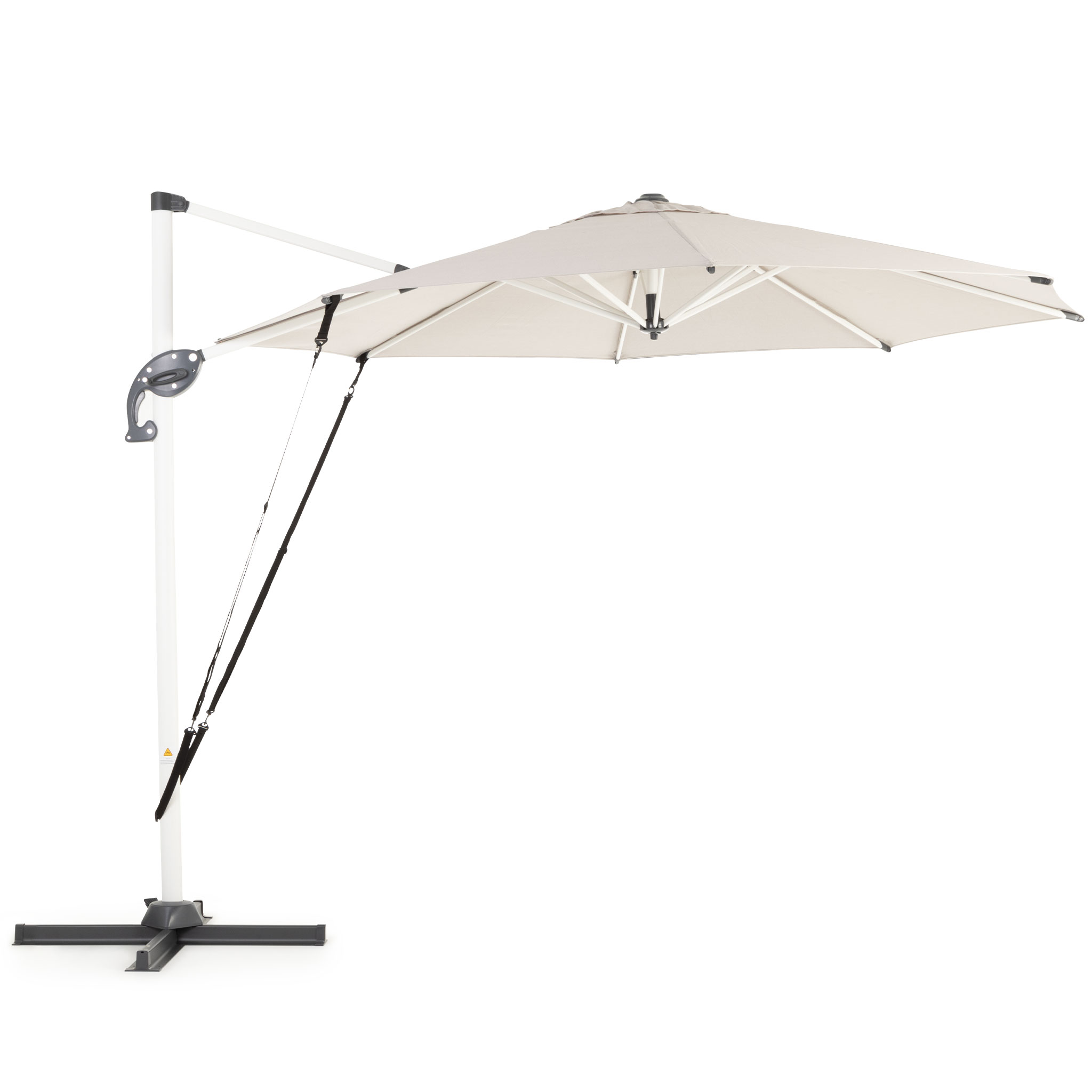 San Antonia Outdoor Umbrella - W300, Light Grey