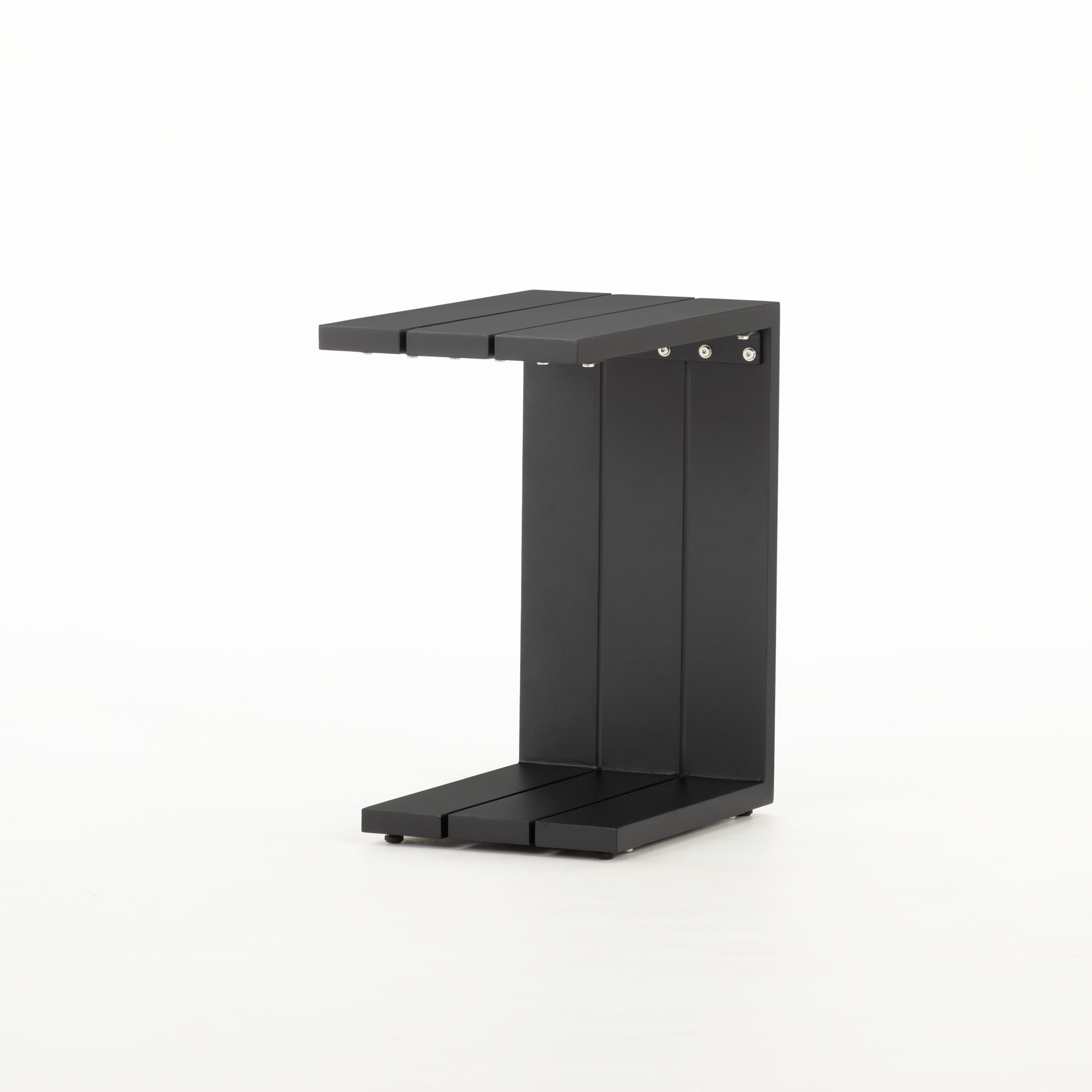 Cyprus Outdoor Side Table, Black