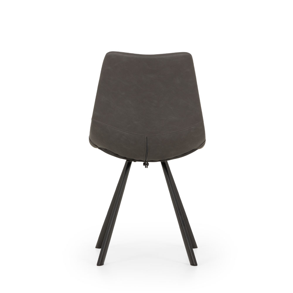 Malmo 5 Piece Dining Set - W120, Charcoal