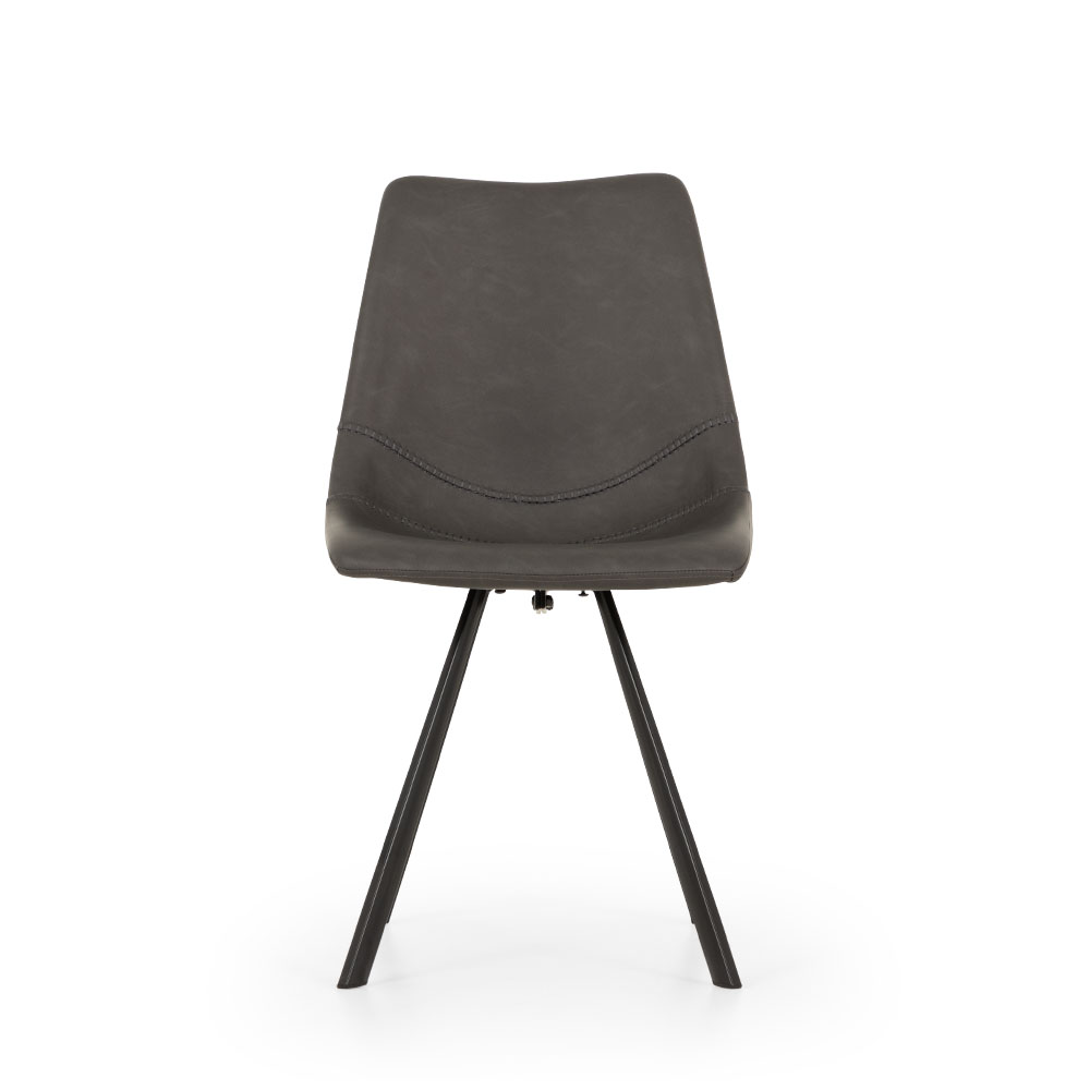 Malmo 5 Piece Dining Set - W120, Charcoal