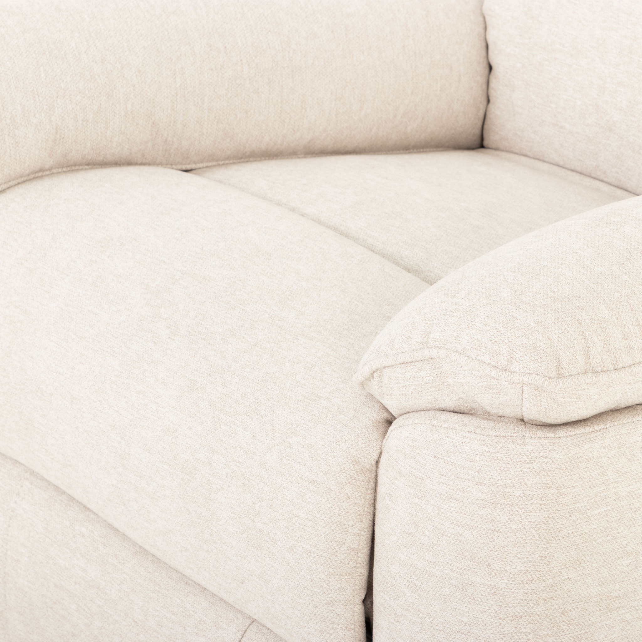 Aiden 2 Seater Recliner + 2 Recliner Chairs, Oatmeal