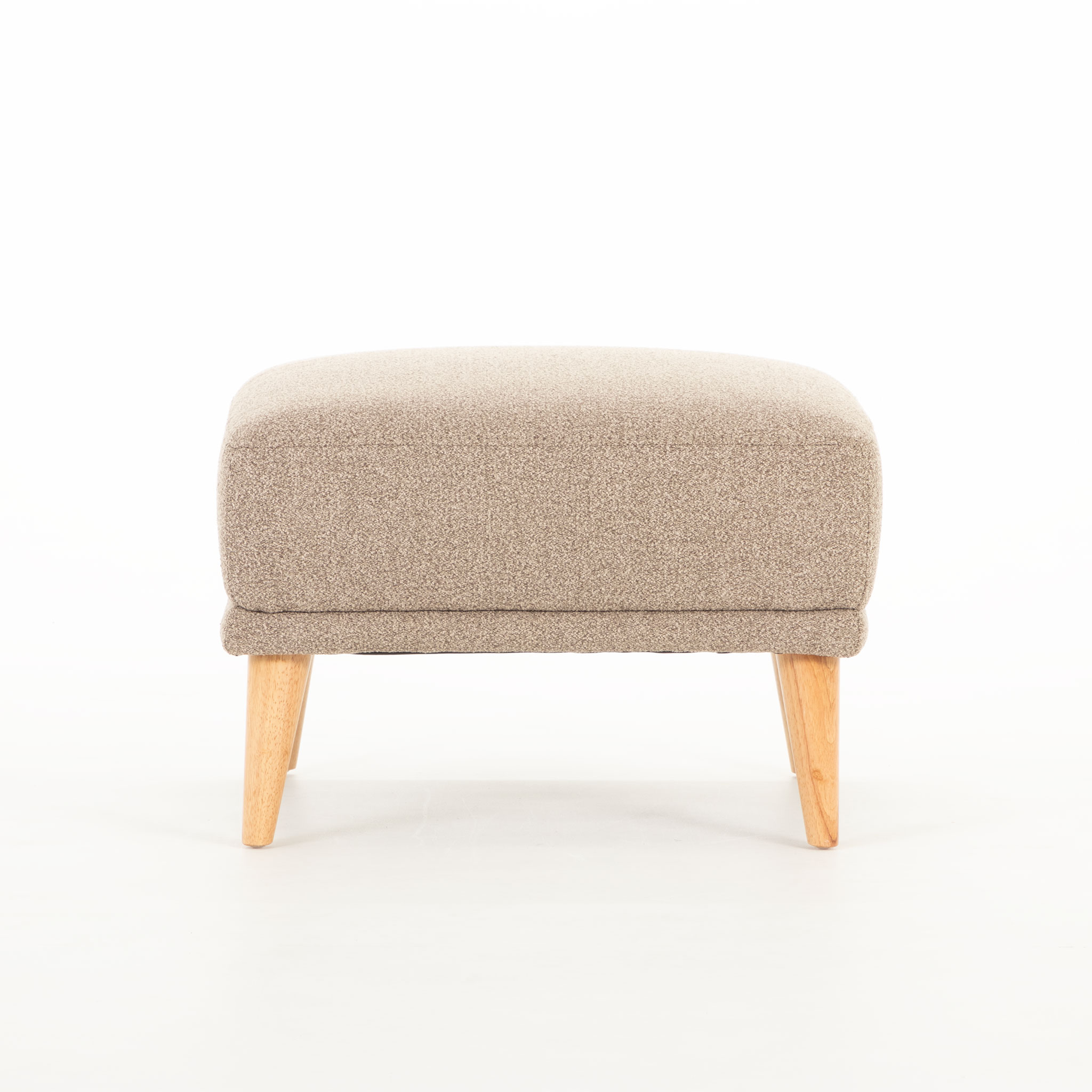 Alex 2 Seater + Ottoman, Brown