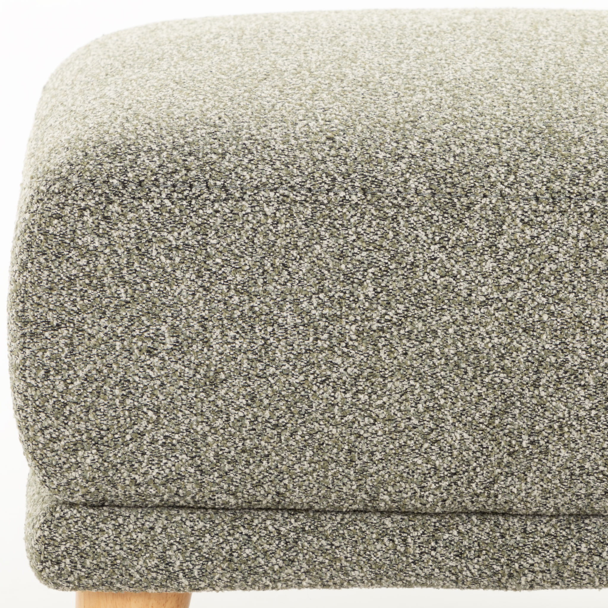 Alex 3 Seater + Ottoman, Green