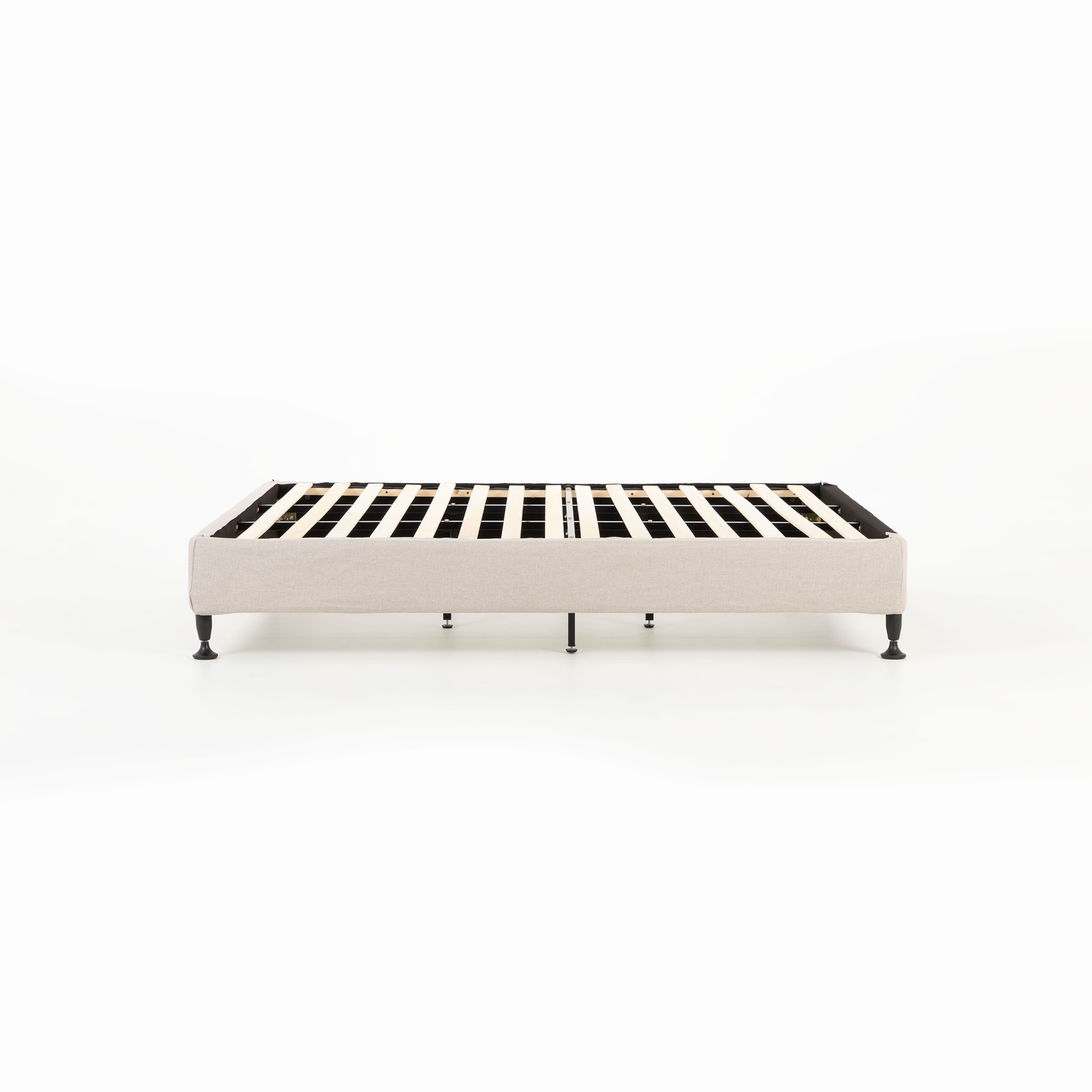 Alfa King Bed Base, Beige