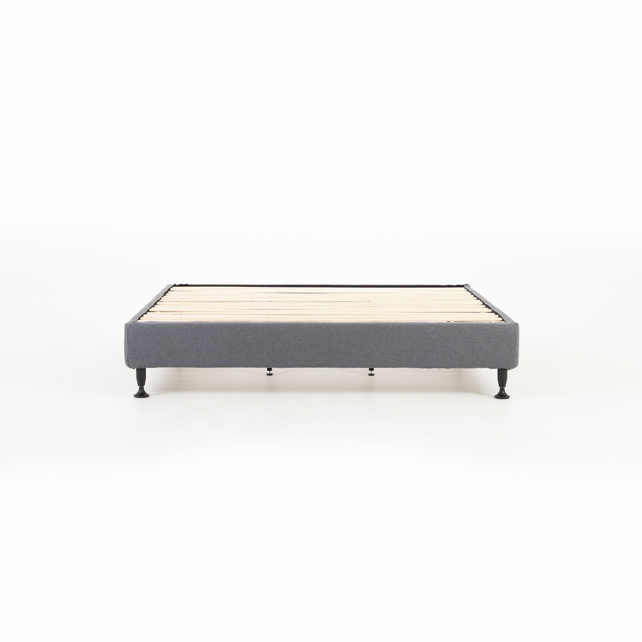 Alfa King Bed Base, Charcoal