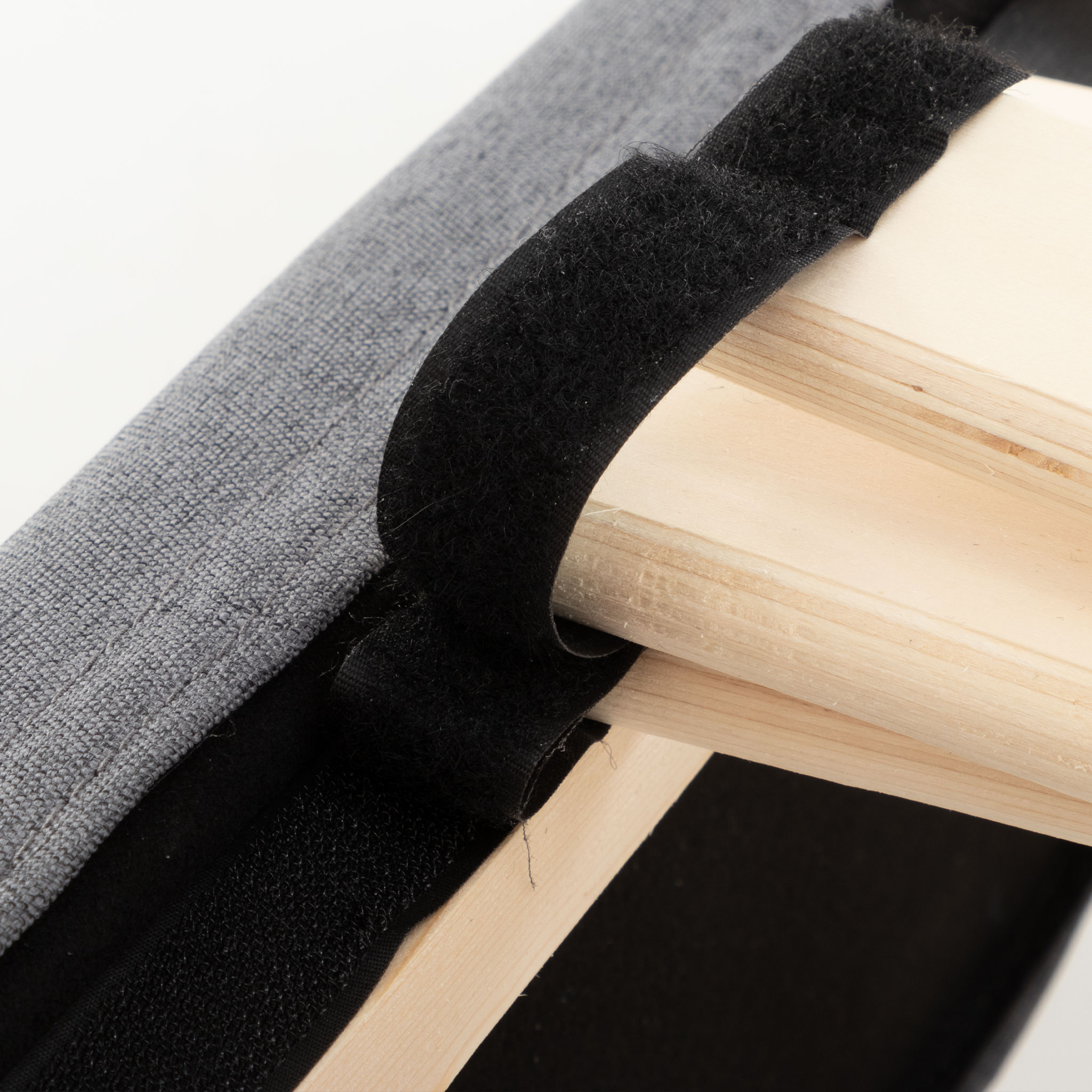 Alfa King Single Bed Base, Charcoal