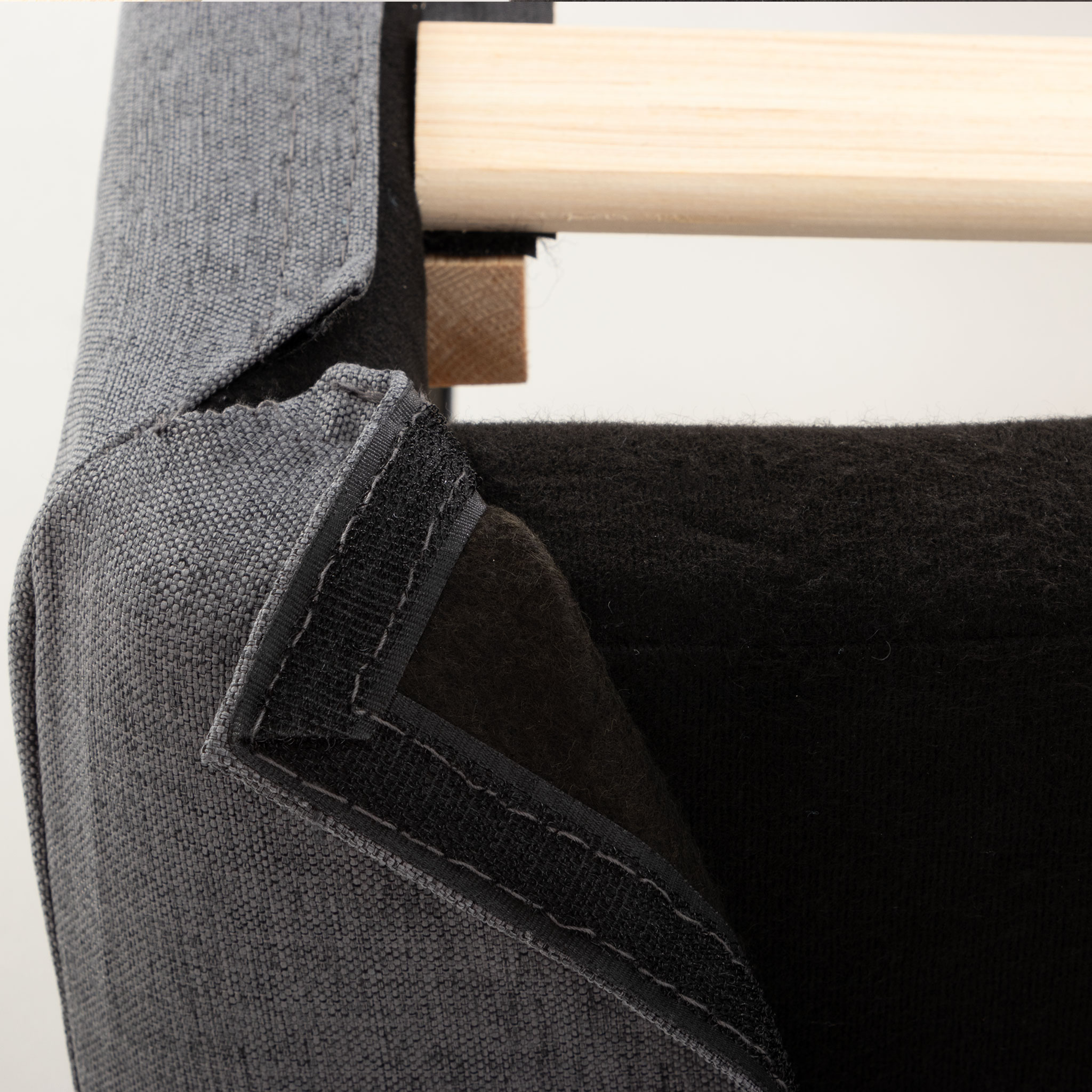 Alfa Queen Bed Base, Charcoal