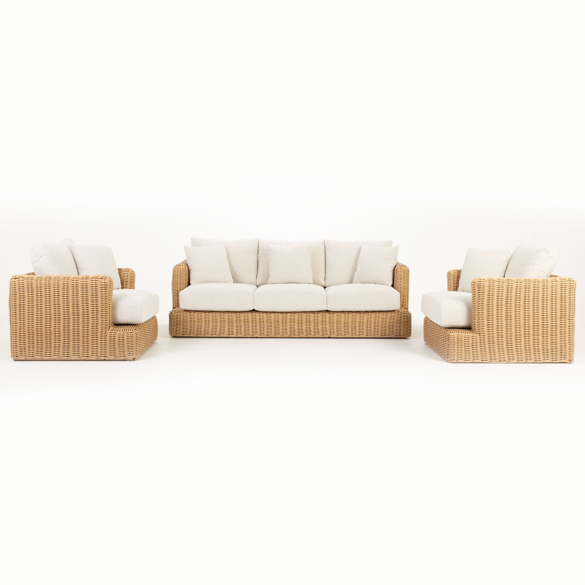 Anders 3 Piece Indoor/Outdoor Lounge Set