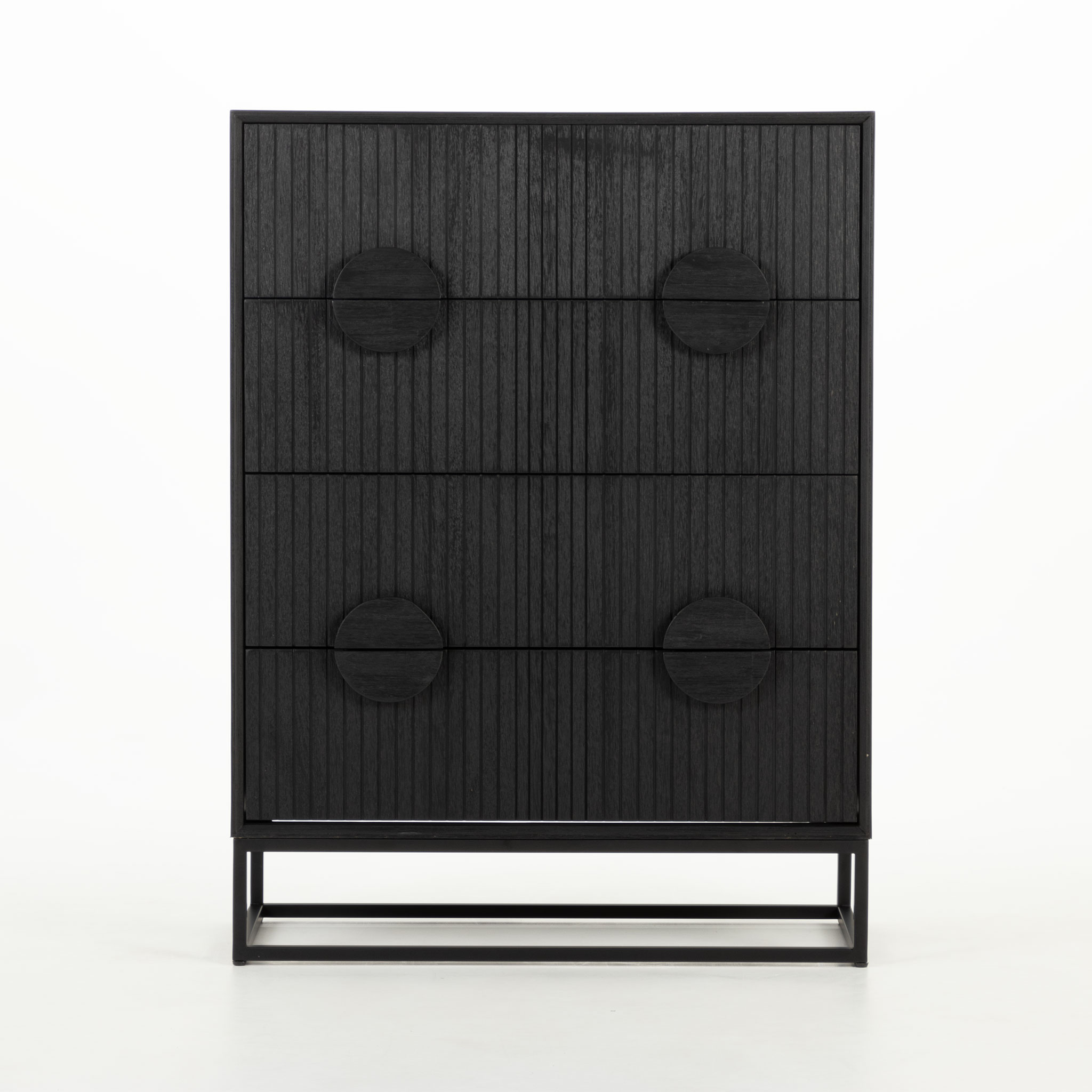 Anya 4 Piece Bedroom Set with Queen Bed Frame