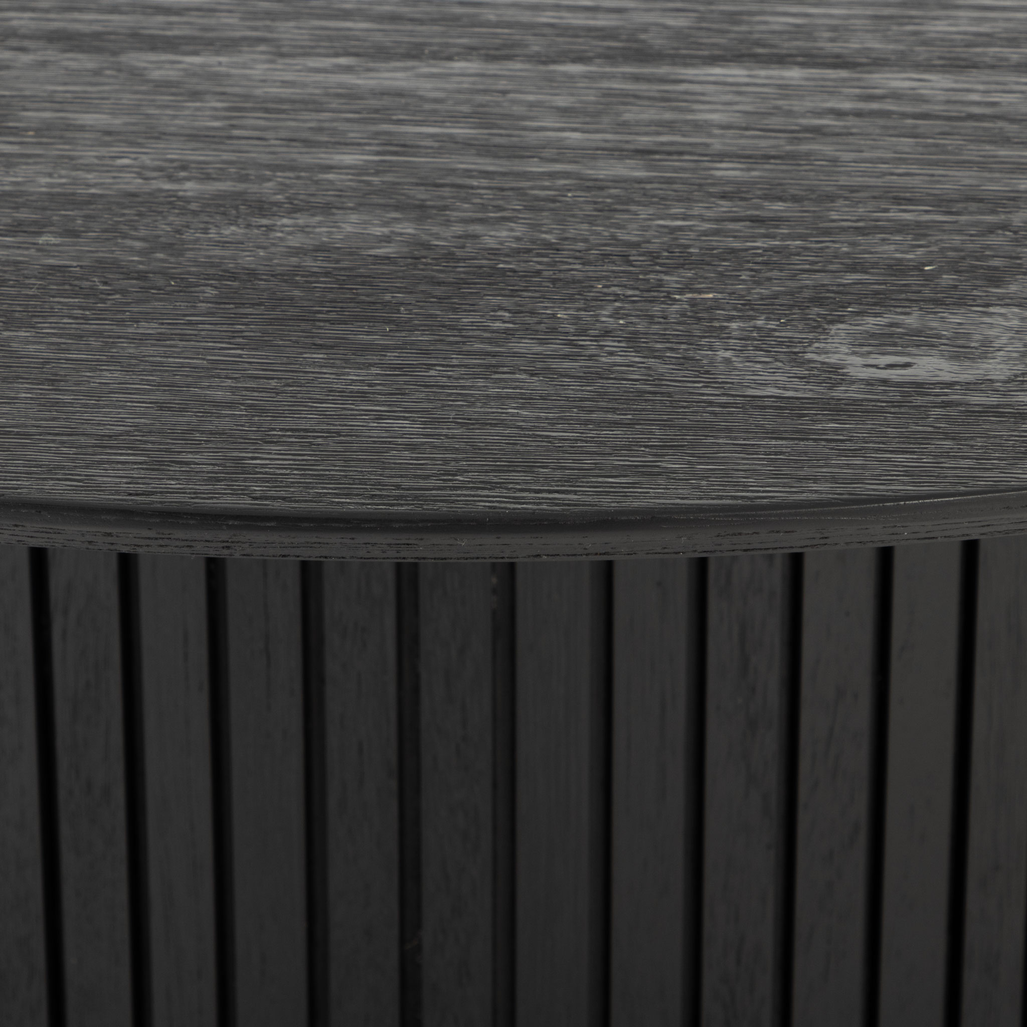 Anya 5 Piece Dining Set - W120, Black