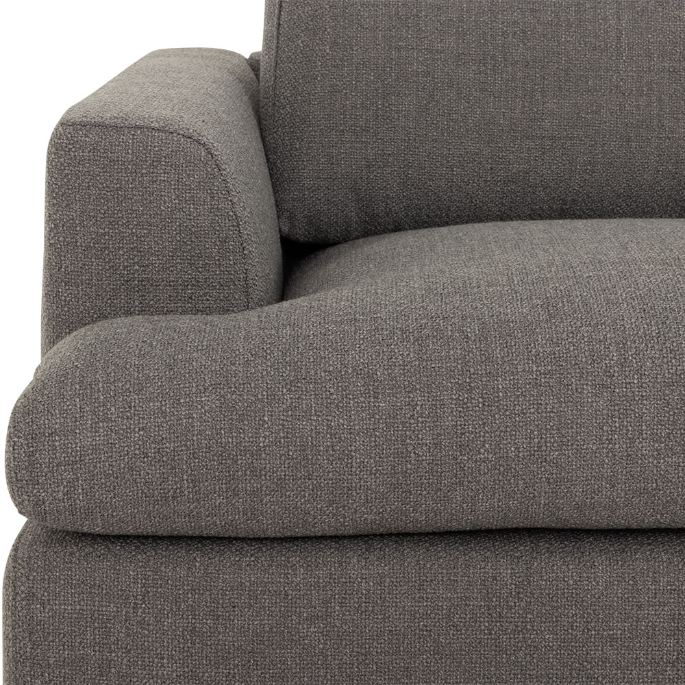 Ashleigh 3 Seater Modular Chaise Sofa, Grey
