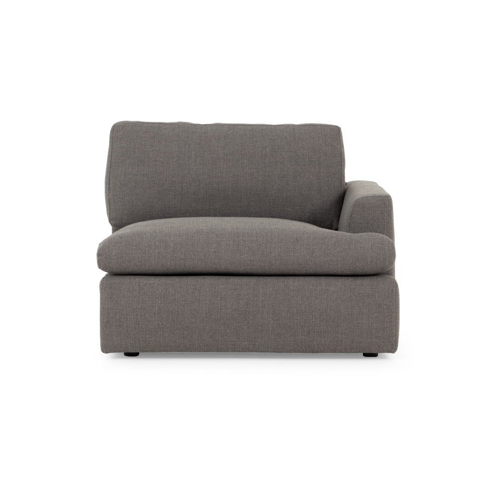 Ashleigh 3 Seater Modular Chaise Sofa, Grey