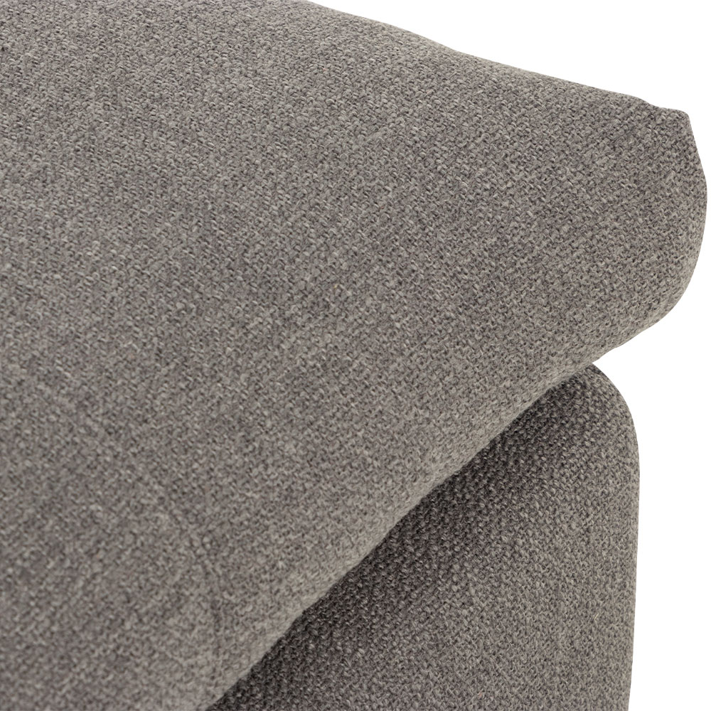 Ashleigh 4 Seater Corner Modular Chaise Sofa Left Hand Facing, Grey