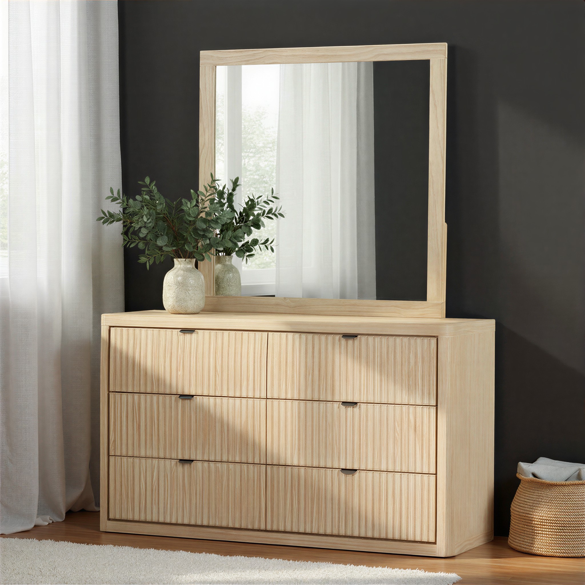 Aspen Lowboy & Dresser Mirror